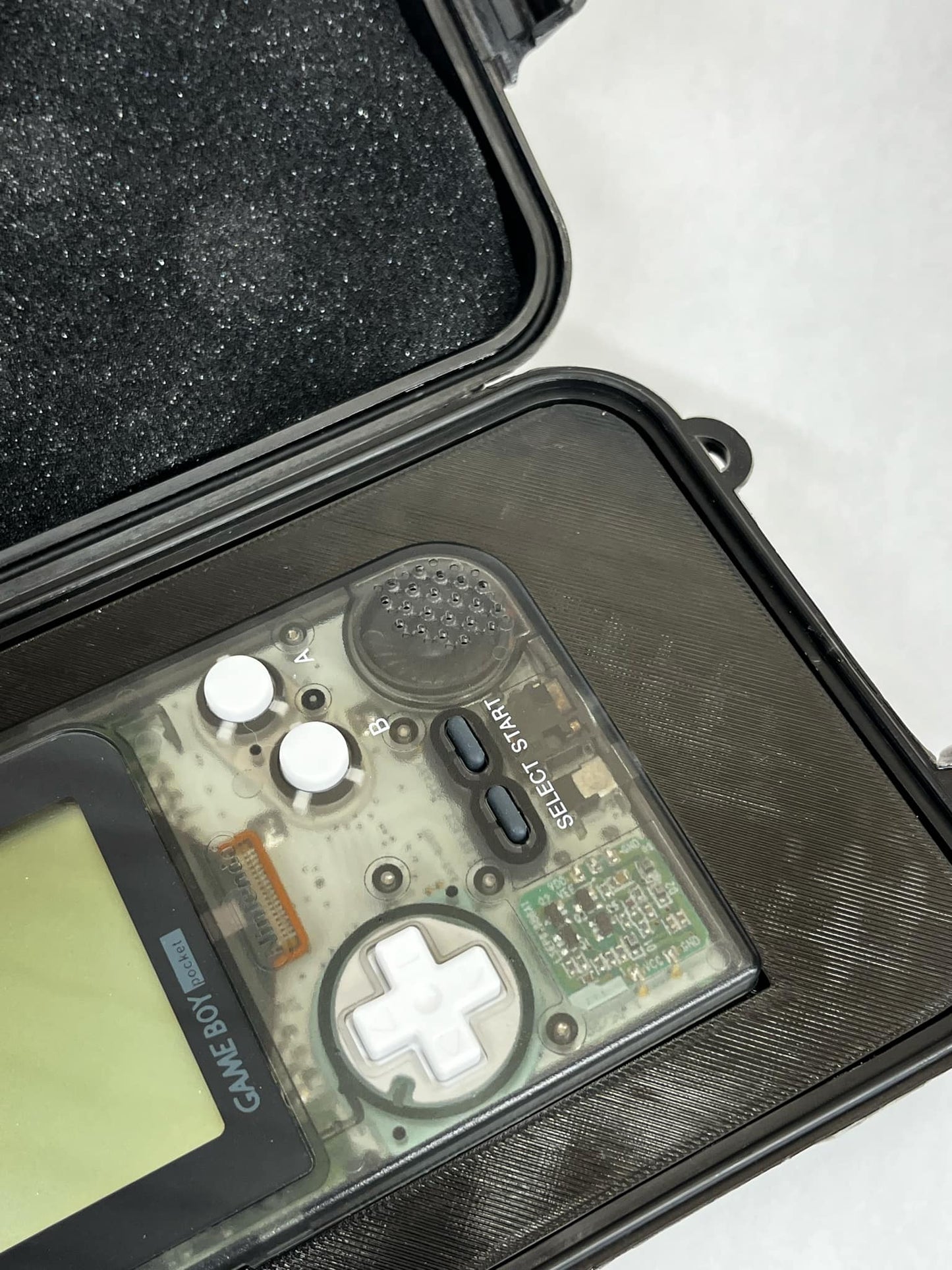 Protective Carrying Case for Game Boy Pocket | SENAC LLC | Holds 3 Games | Compact Travel Storage Solution