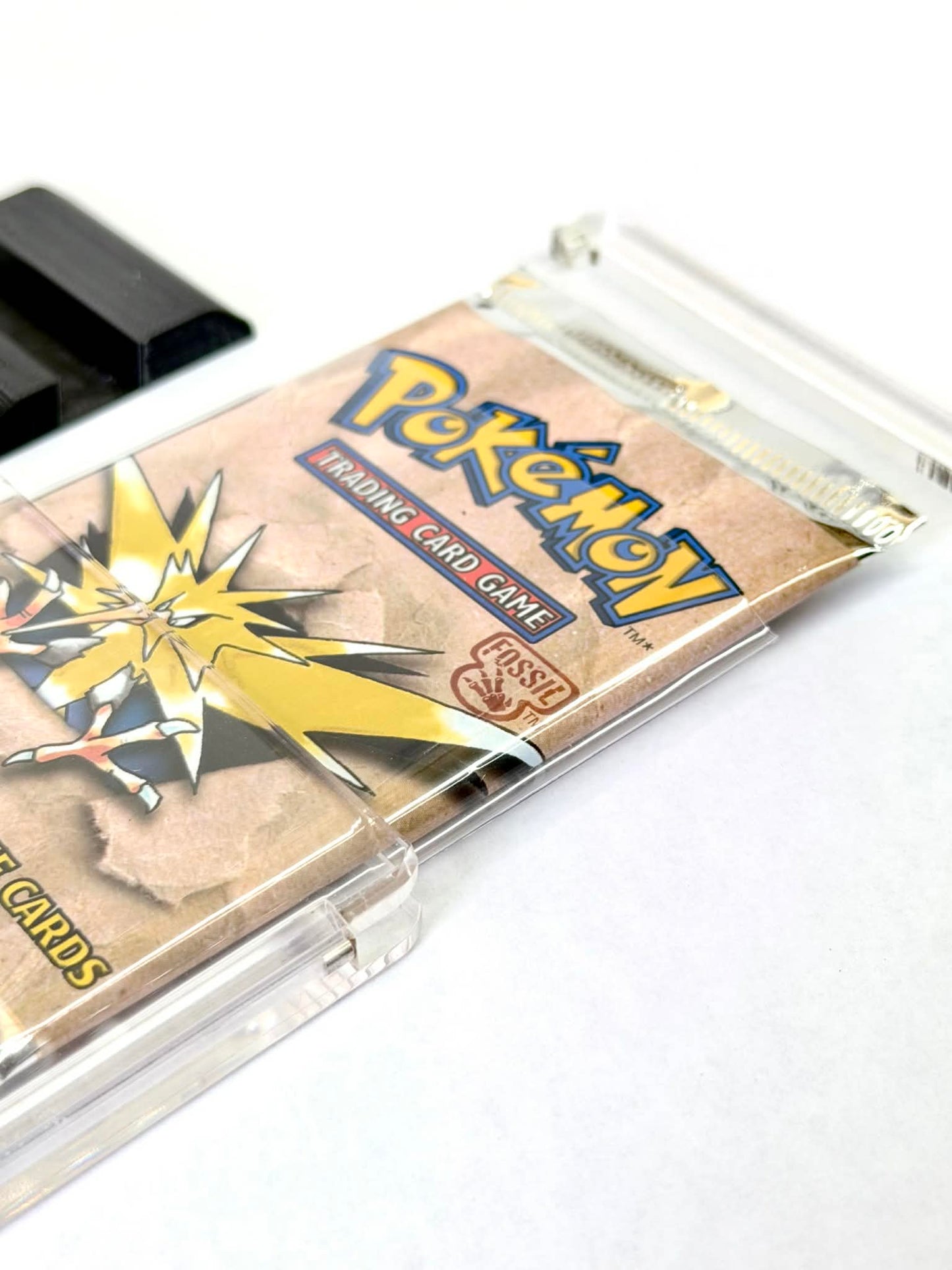 Premium Acrylic Cases for Pokémon Loose Packs | Superior Protection & Display | Single Display Protection Sealed Collecting