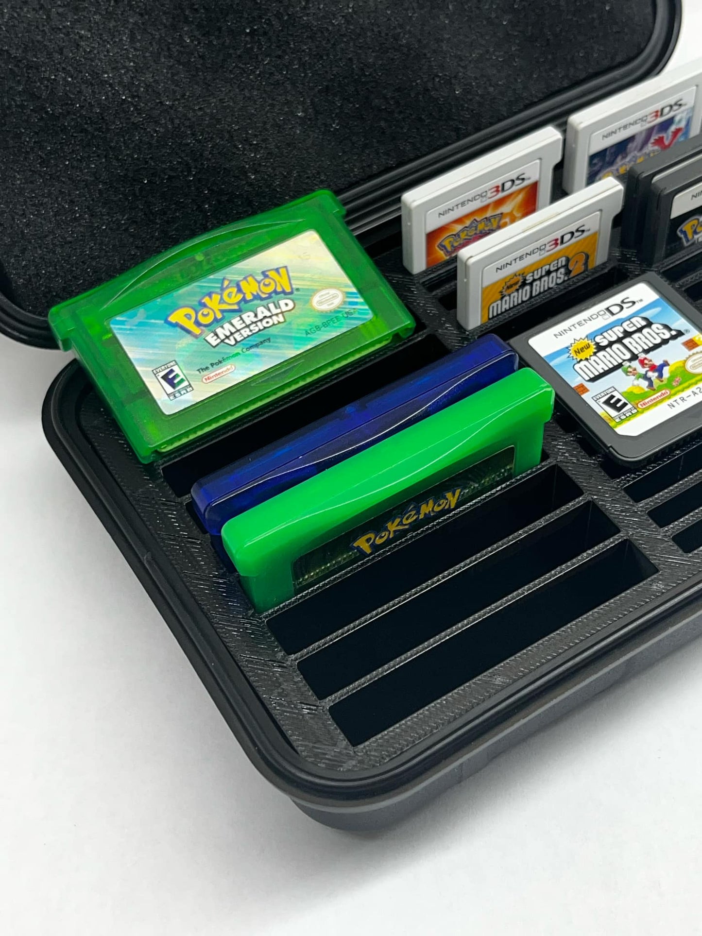 Protective Carrying Case for Gameboy Advance, DS & 3DS Games | SENAC LLC | Holds 9 GBA Games & 28 DS/3DS Games | Protection, Travel & Durable Storage Solution
