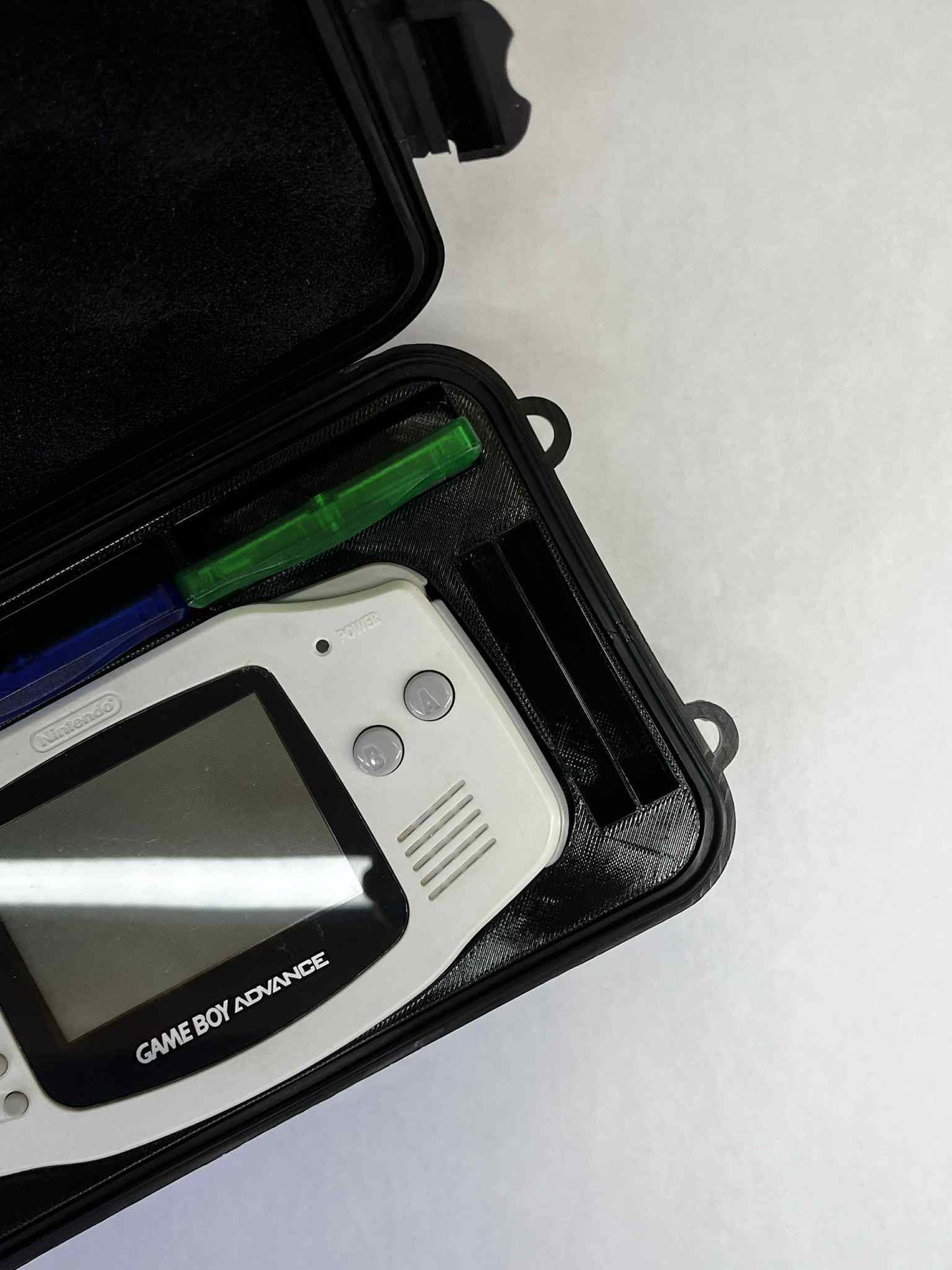 Protective Game Boy Advance Carrying Case – Holds 13 Games (11 GBA + 2 GB/GBC) – Compact & Shock-Absorbing Storage by SENAC LLC
