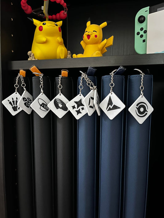 Pokemon Set Symbol Keychain Tag List | SenacLLC | Pokemon Organization of Master Sets Key Chain