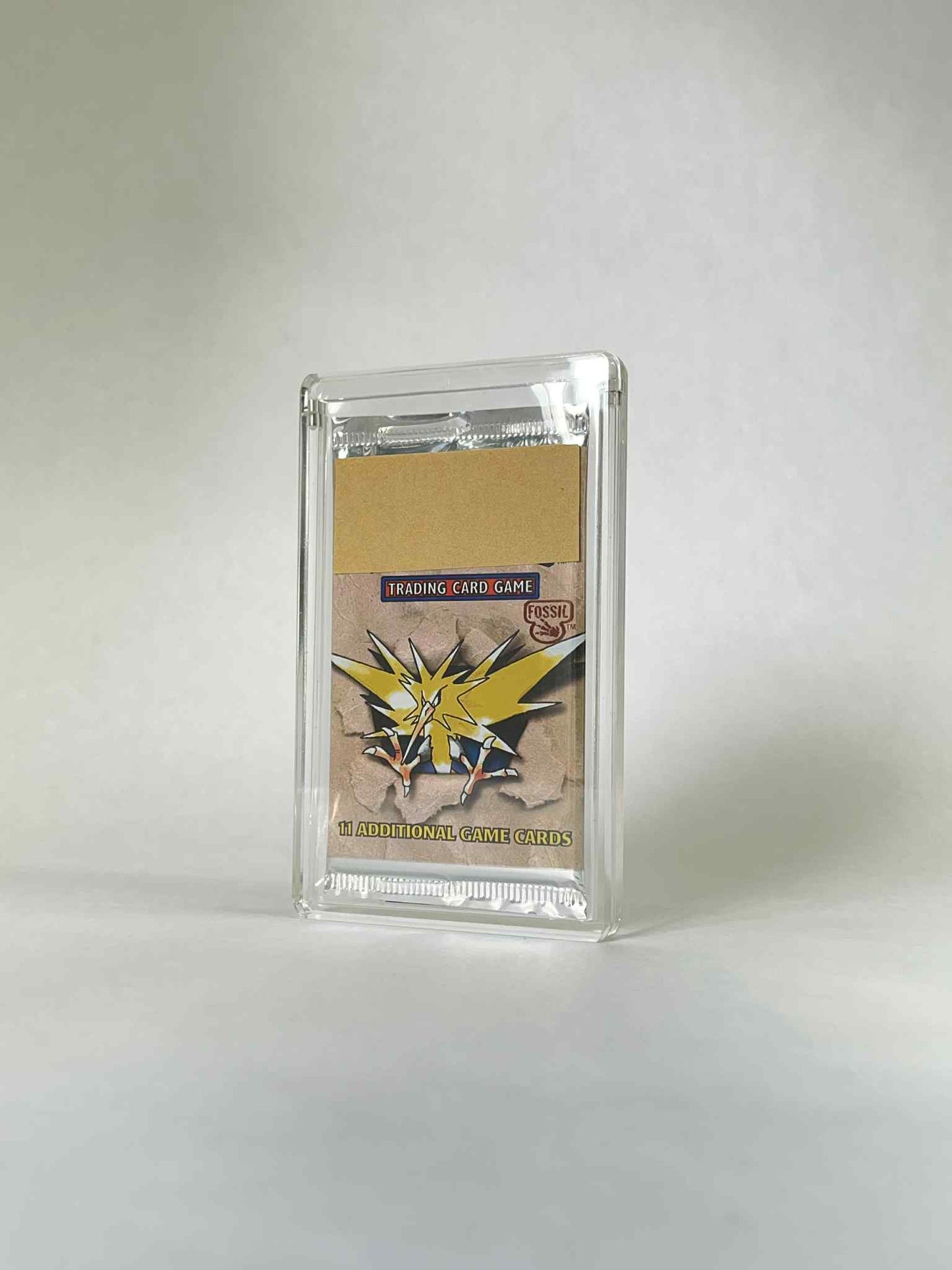 Premium Acrylic Cases for Pokémon Loose Packs | Superior Protection & Display | Single Display Protection Sealed Collecting