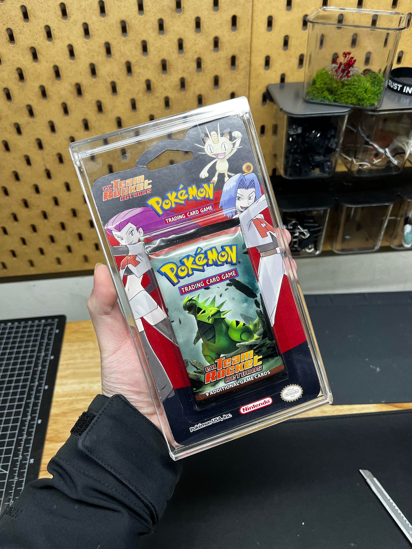 WOTC Pokemon Acrylic Case Blister Pack Display Protection Sealed Collecting