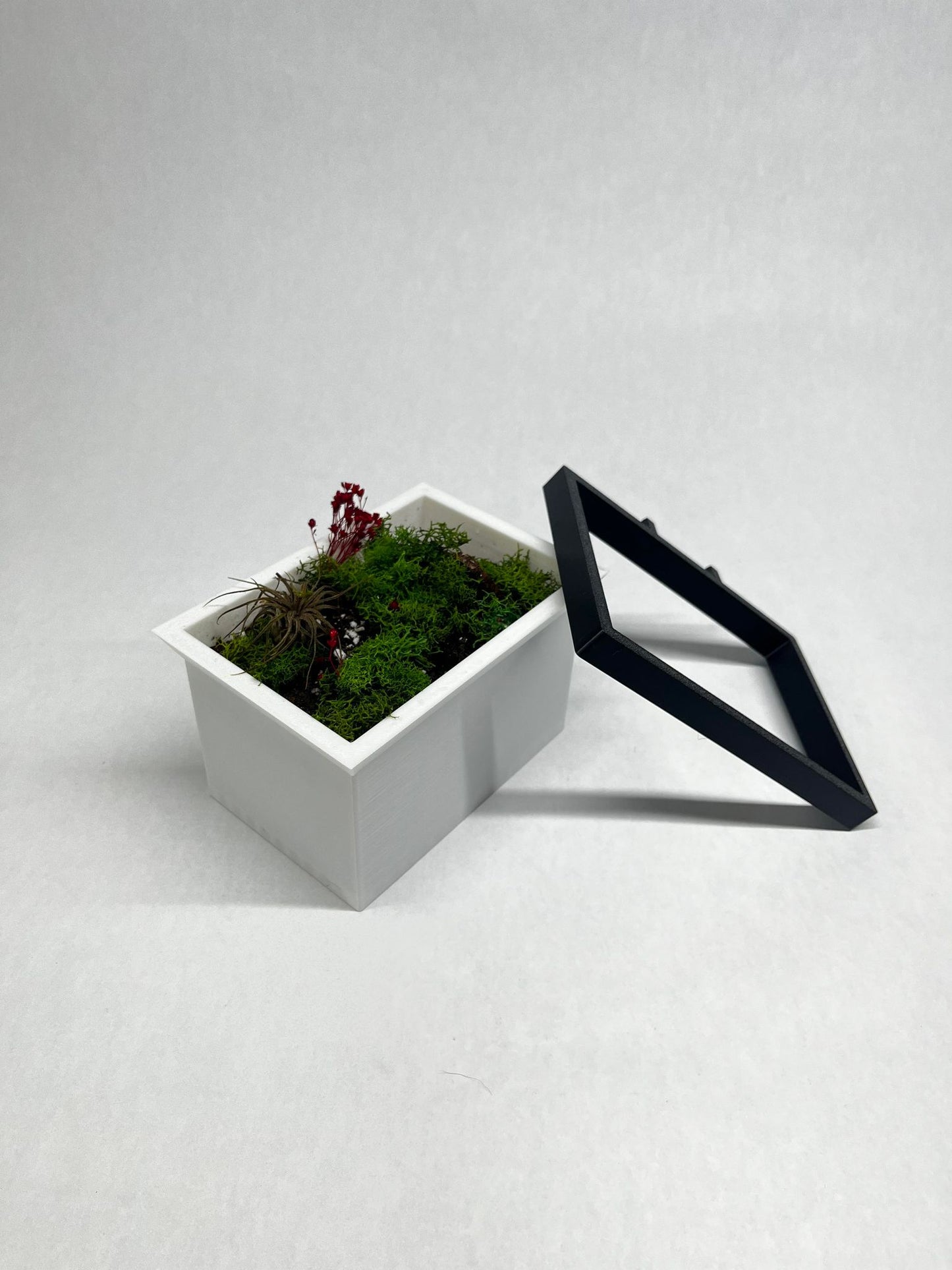IKEA SKADIS Planter Box | Senac LLC | Accessory Mount Pegboard Plants Display Stand