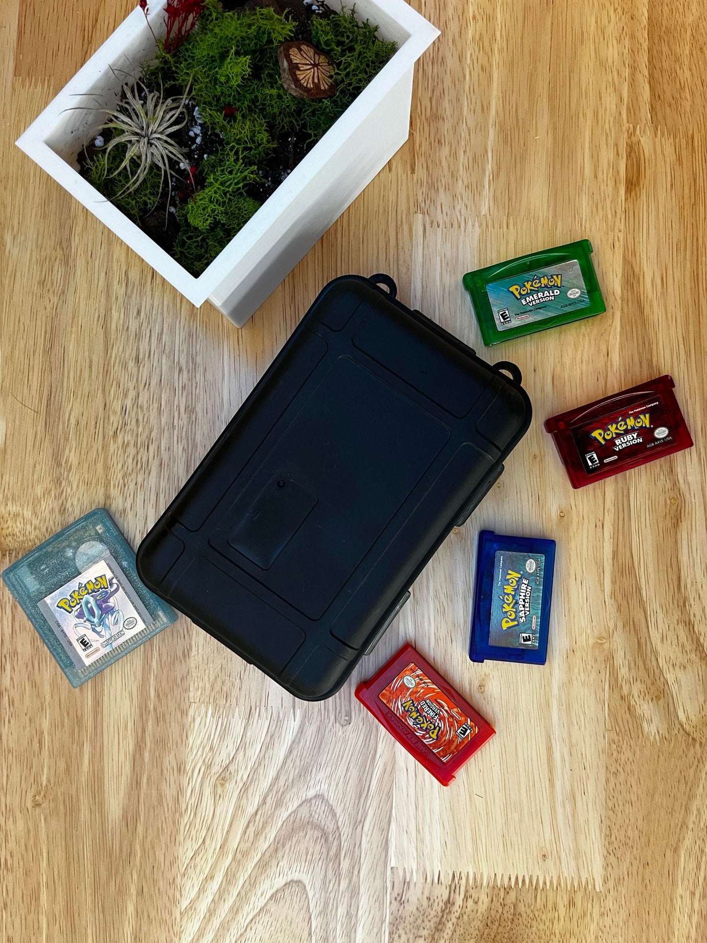 Protective Carrying Case for Gameboy Micro | SENAC LLC | Holds 7 games Protection Travel Durable Storage Solution