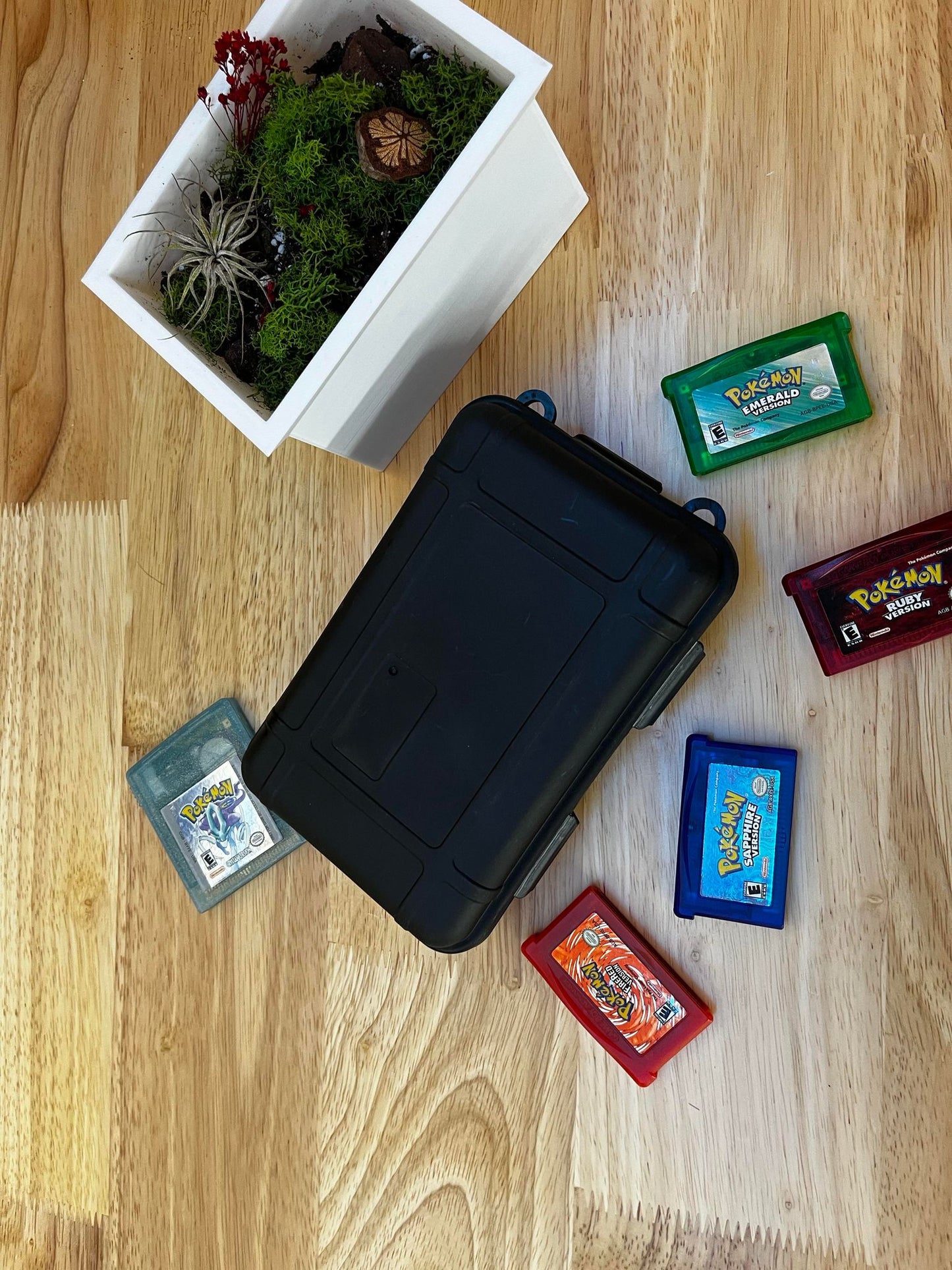 Protective Carrying Case for Gameboy Micro | SENAC LLC | Holds 7 games Protection Travel Durable Storage Solution