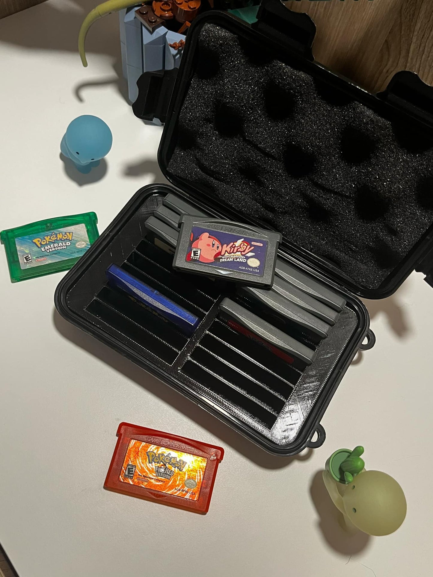 Protective Carrying Case for Gameboy Advance Games | SENAC LLC | Holds 18 games Protection Travel Durable Storage Solution