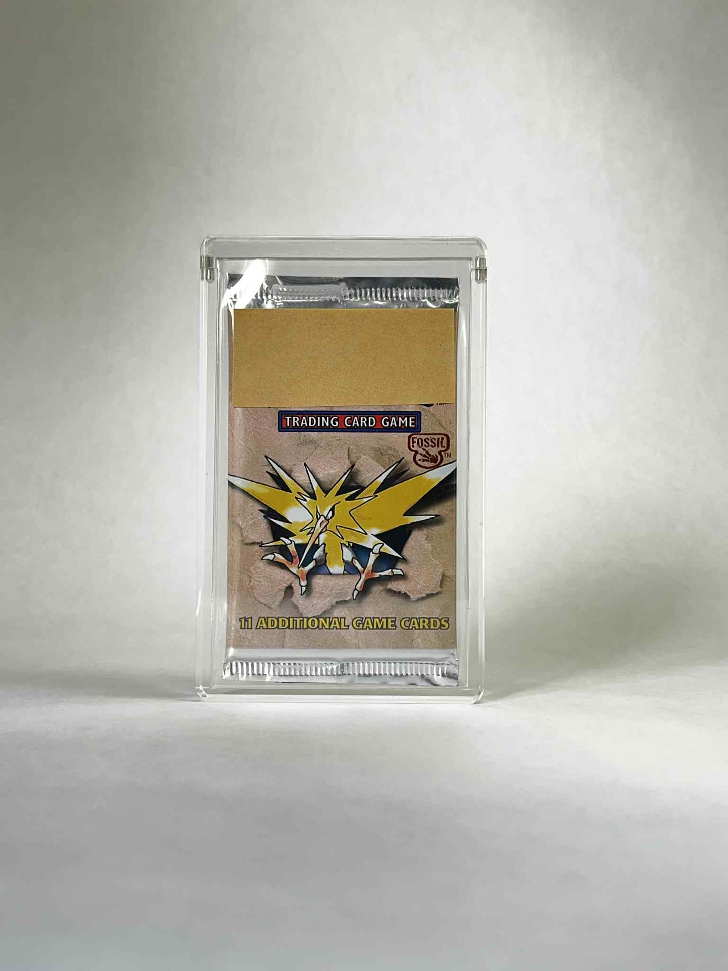 Premium Acrylic Cases for Pokémon Loose Packs | Superior Protection & Display | Single Display Protection Sealed Collecting