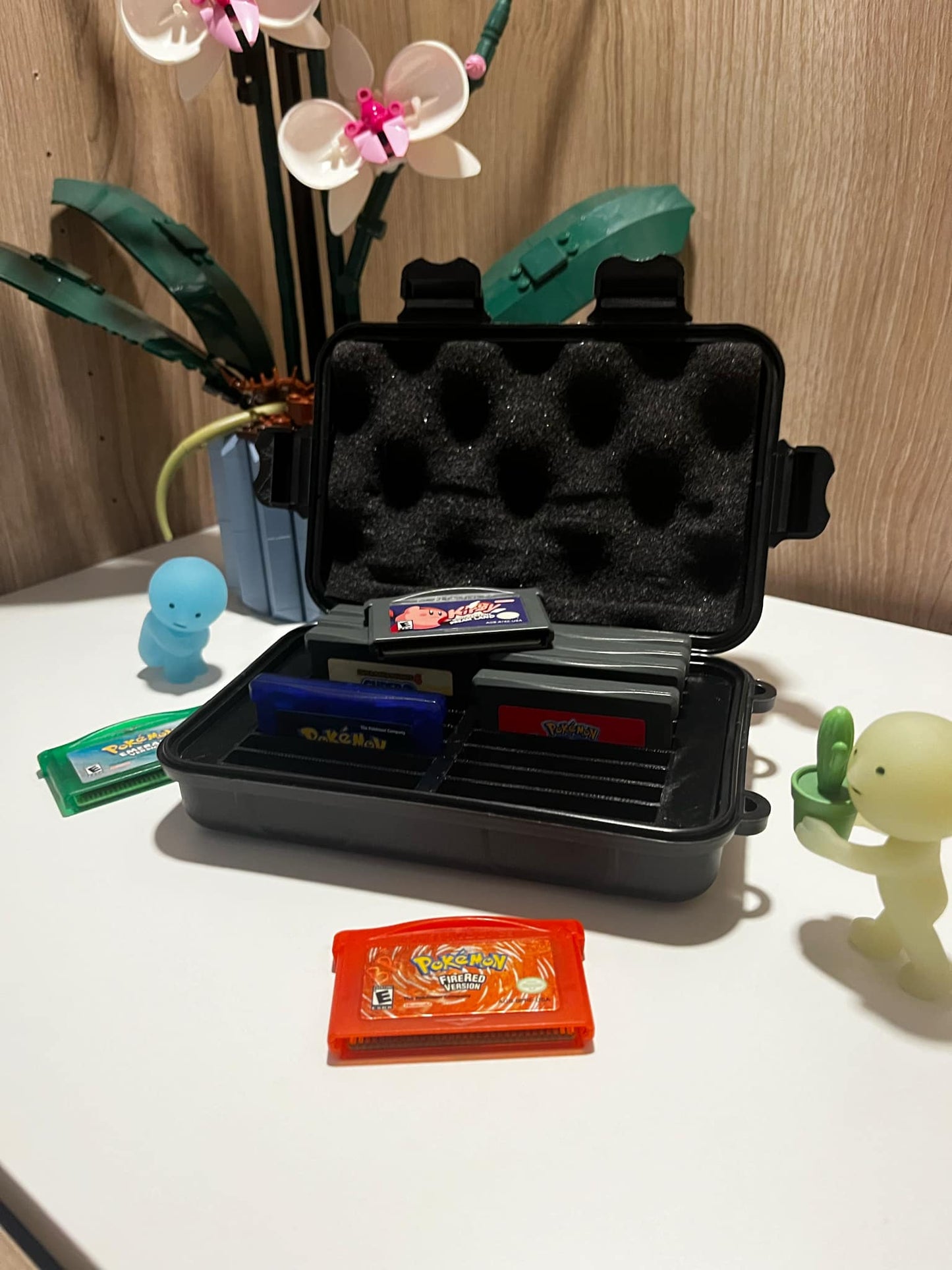 Protective Carrying Case for Gameboy Advance Games | SENAC LLC | Holds 18 games Protection Travel Durable Storage Solution