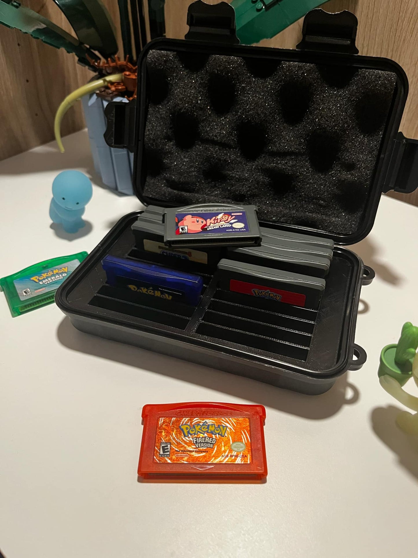 Protective Carrying Case for Gameboy Advance Games | SENAC LLC | Holds 18 games Protection Travel Durable Storage Solution