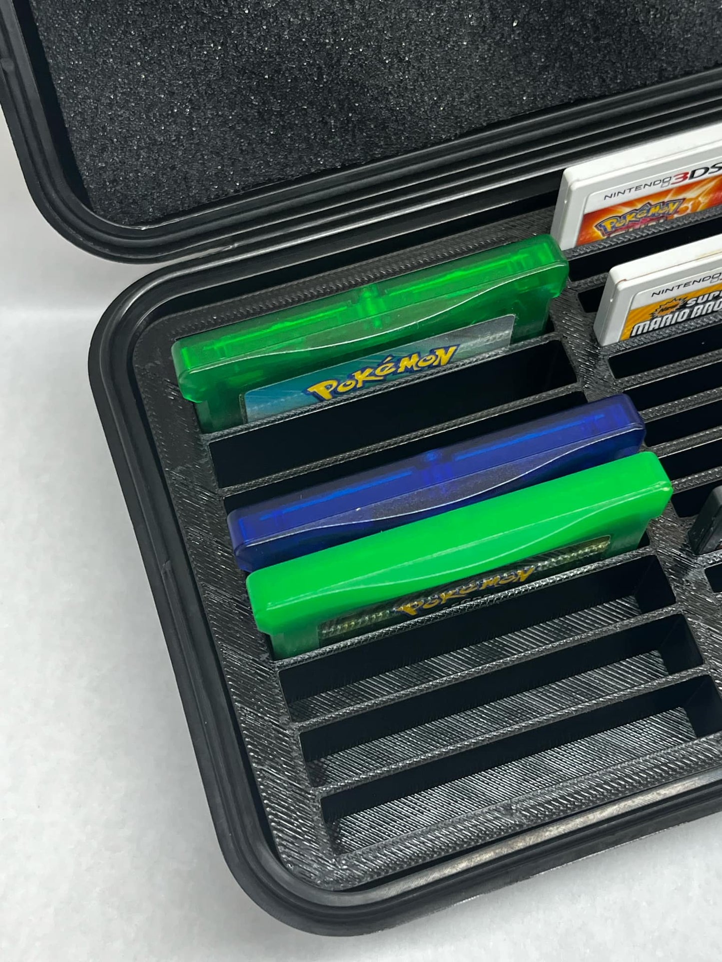 Protective Carrying Case for Gameboy Advance, DS & 3DS Games | SENAC LLC | Holds 9 GBA Games & 28 DS/3DS Games | Protection, Travel & Durable Storage Solution