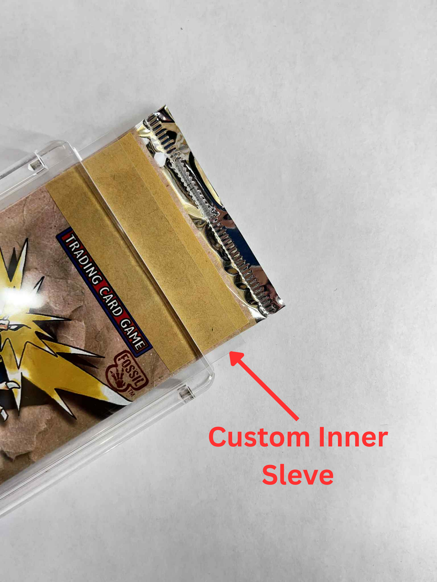 Premium Acrylic Cases for Pokémon Loose Packs | Superior Protection & Display | Single Display Protection Sealed Collecting
