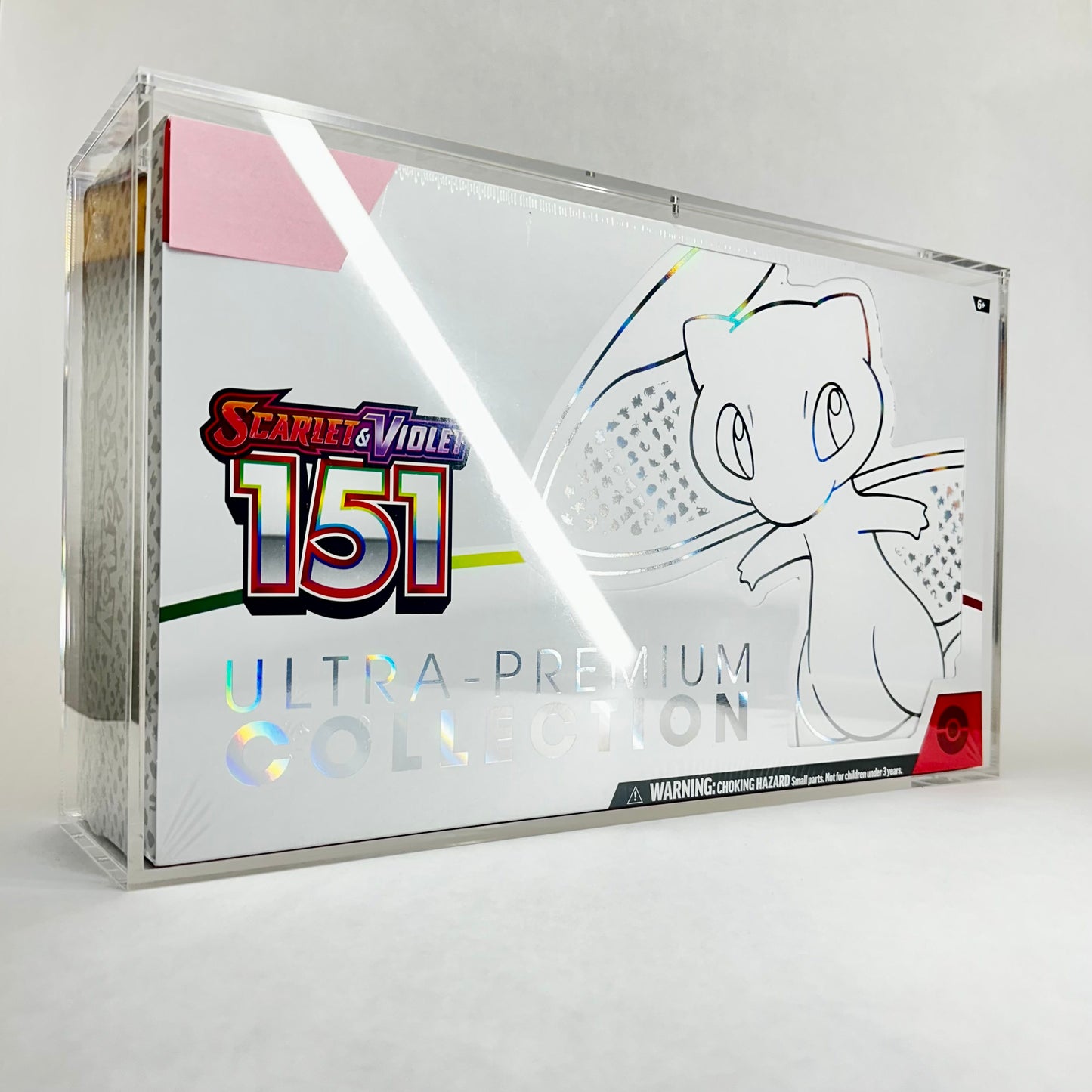 Pokémon 151 UPC Acrylic Case | Ultra-Premium Collection Protection