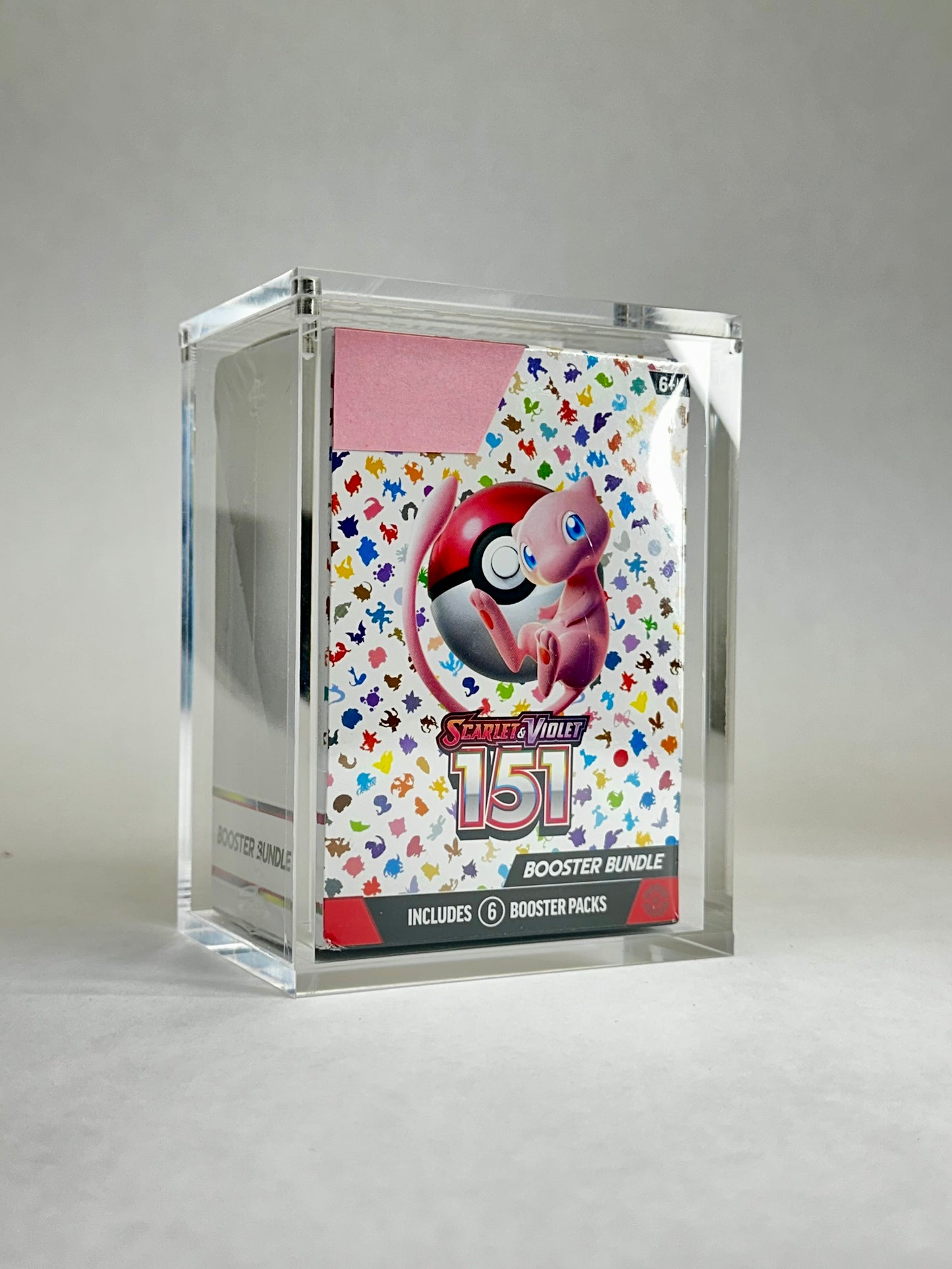 Pokémon Booster Bundle Acrylic Case | Premium Protection with Magnetic Lid