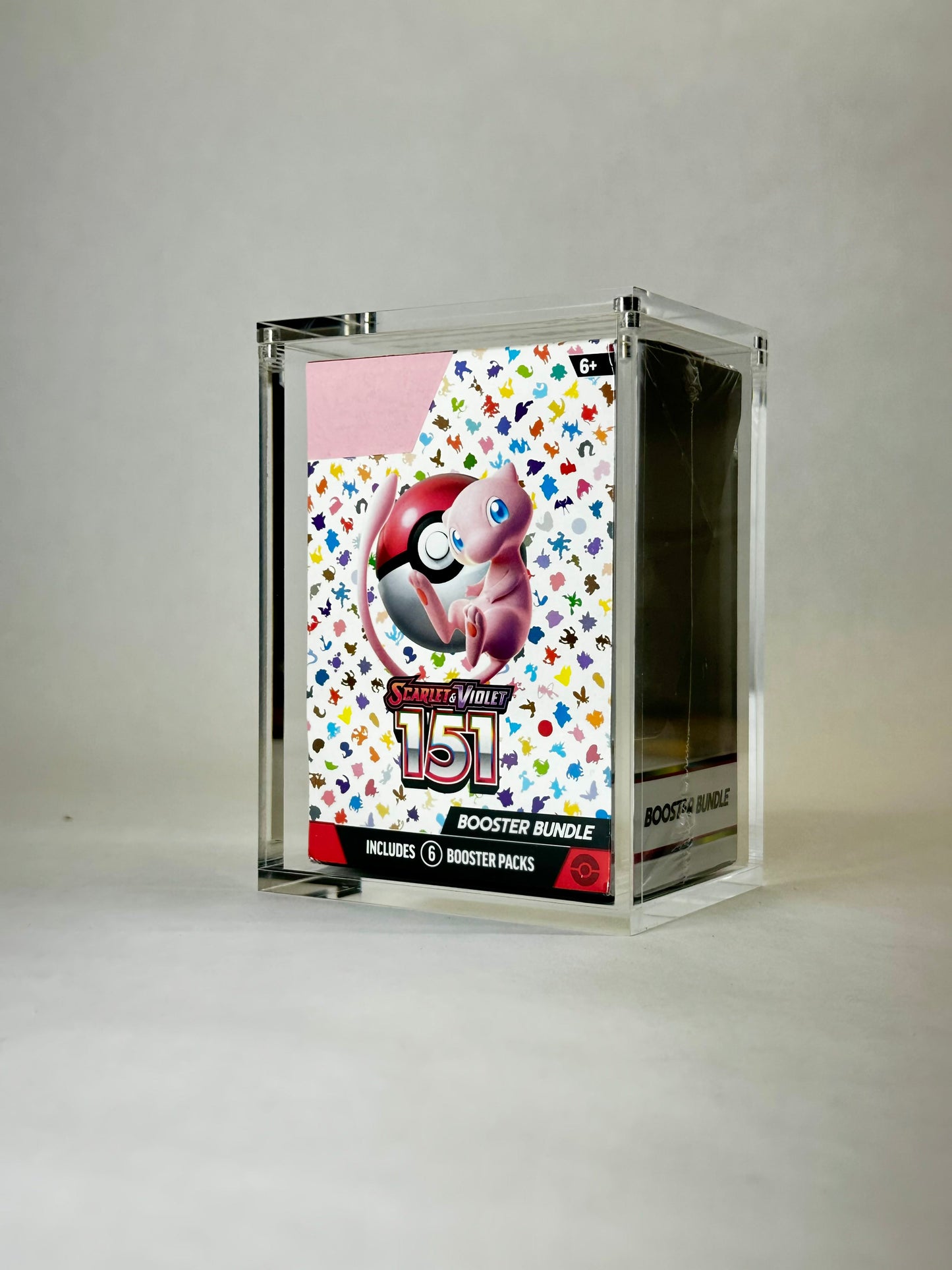 Pokémon Booster Bundle Acrylic Case | Premium Protection with Magnetic Lid