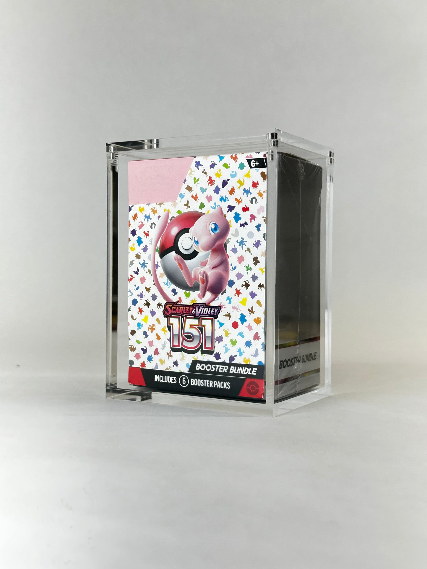 Pokémon Booster Bundle Acrylic Case | Premium Protection with Magnetic Lid