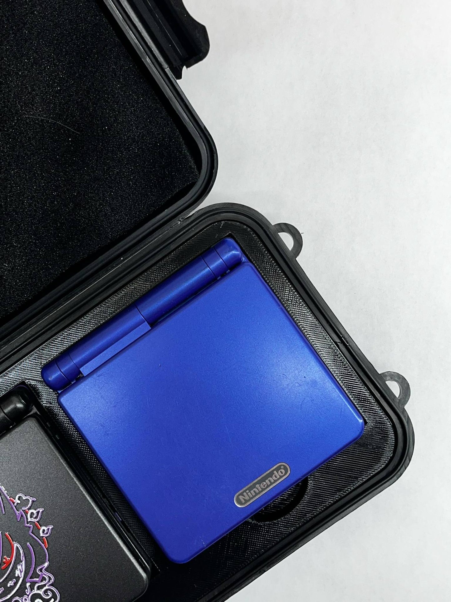 Dual Gameboy Advance SP Case | Holds 2 Consoles + 4 Games + Charger | SENAC LLC | Durable Travel Storage