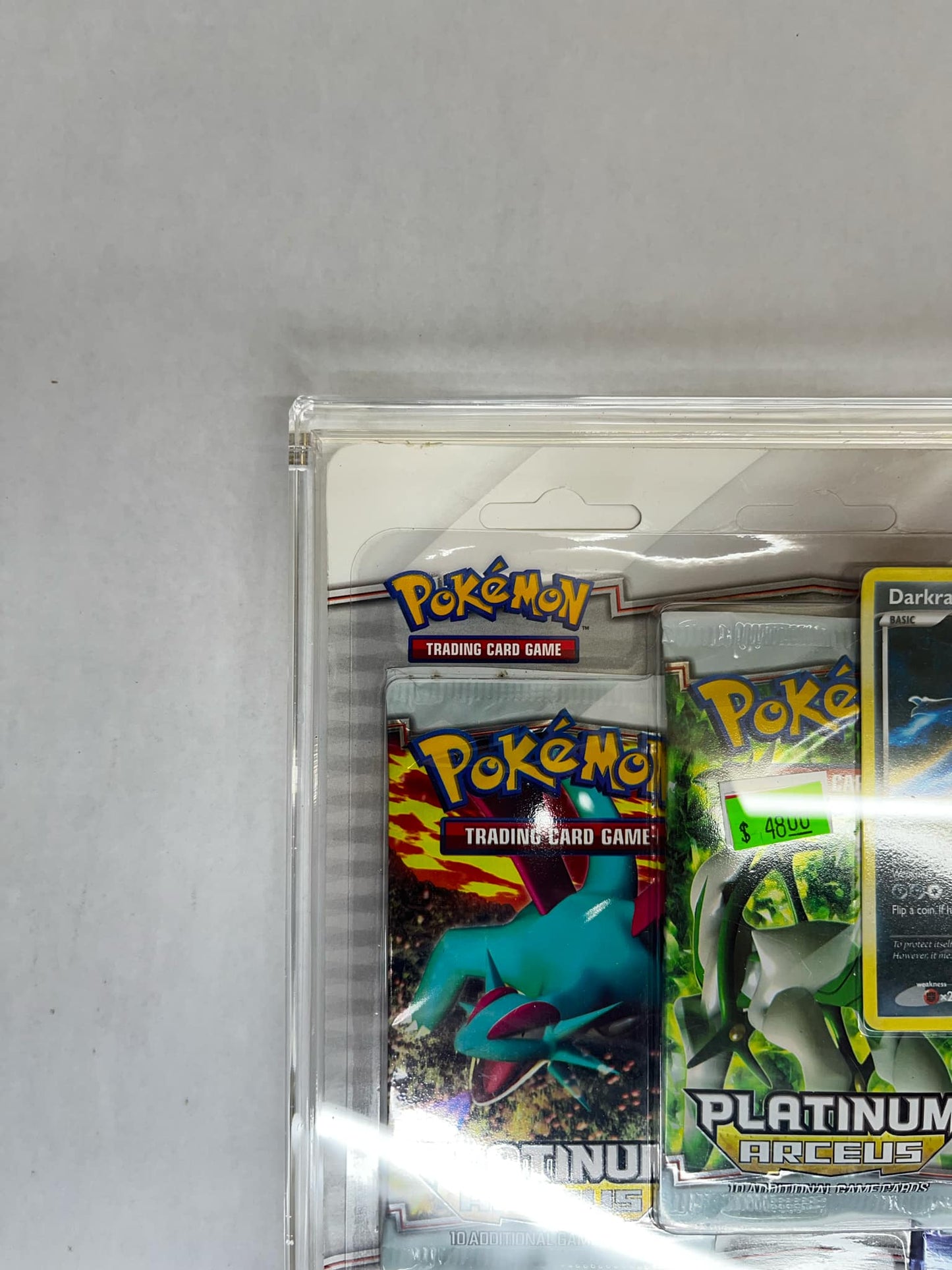 Pokémon 3-Pack Blister Acrylic Case | Protection & Display for Sealed Platinum to Modern Packs