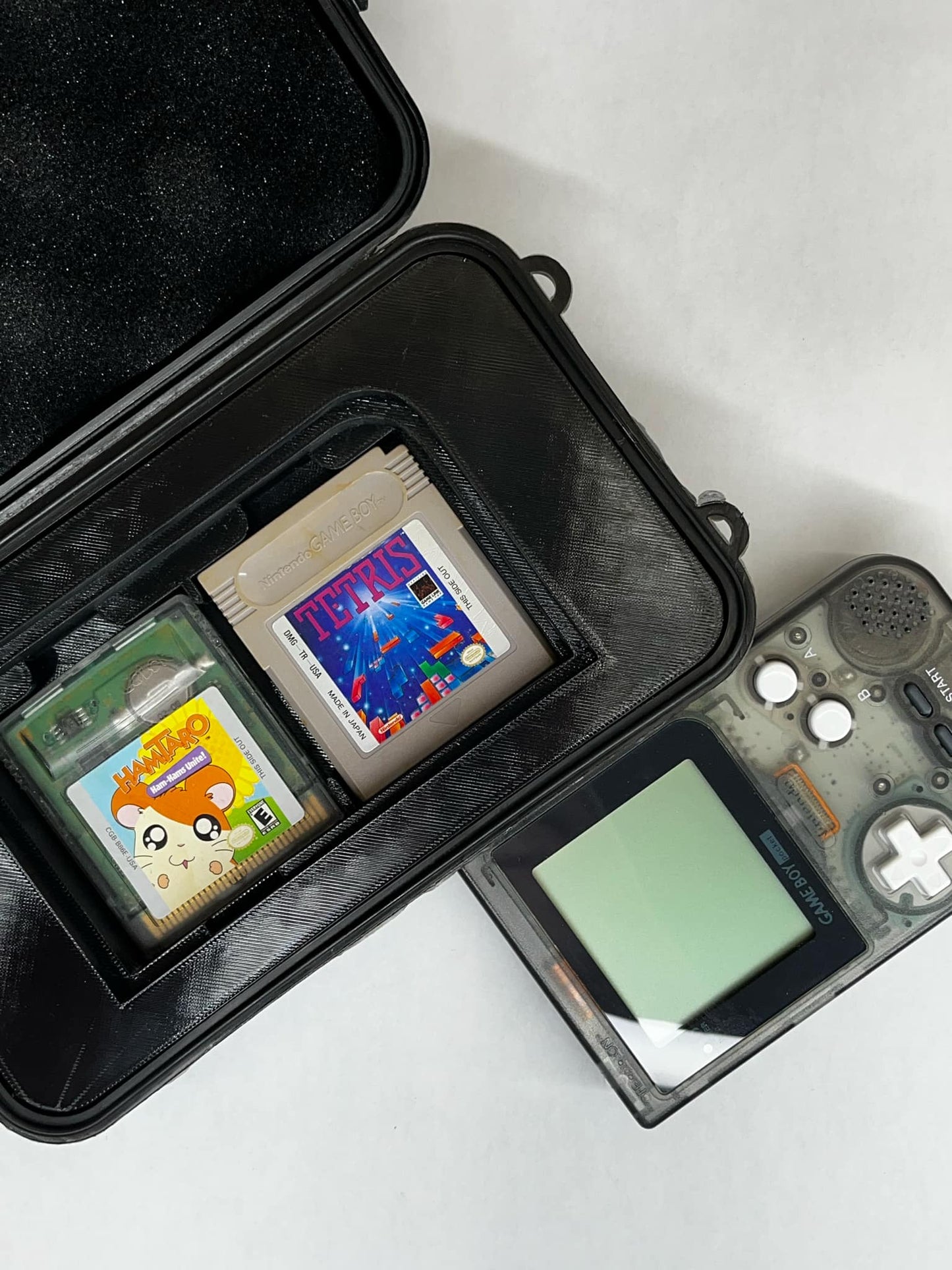 Protective Carrying Case for Game Boy Pocket | SENAC LLC | Holds 3 Games | Compact Travel Storage Solution