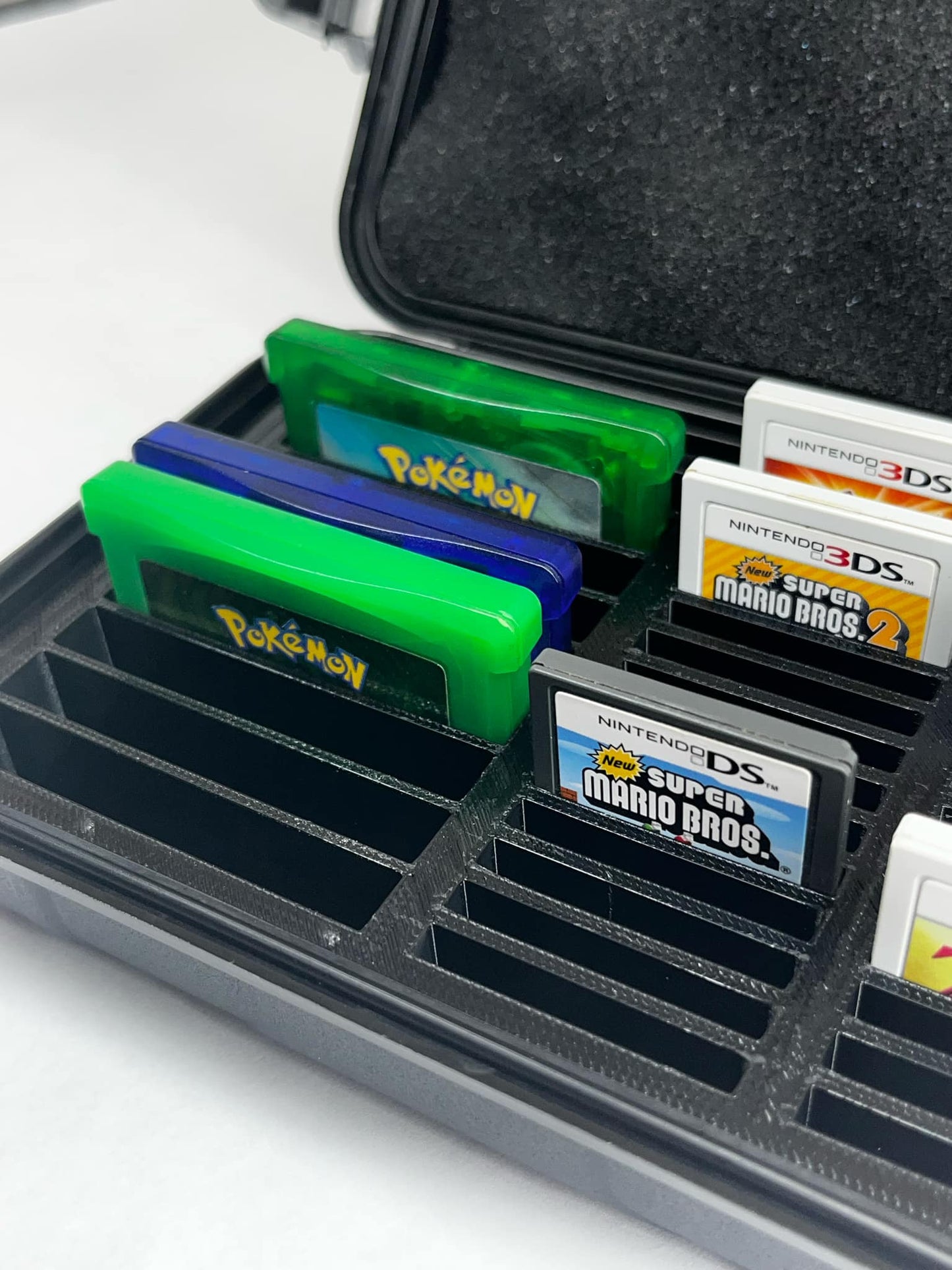 Protective Carrying Case for Gameboy Advance, DS & 3DS Games | SENAC LLC | Holds 9 GBA Games & 28 DS/3DS Games | Protection, Travel & Durable Storage Solution