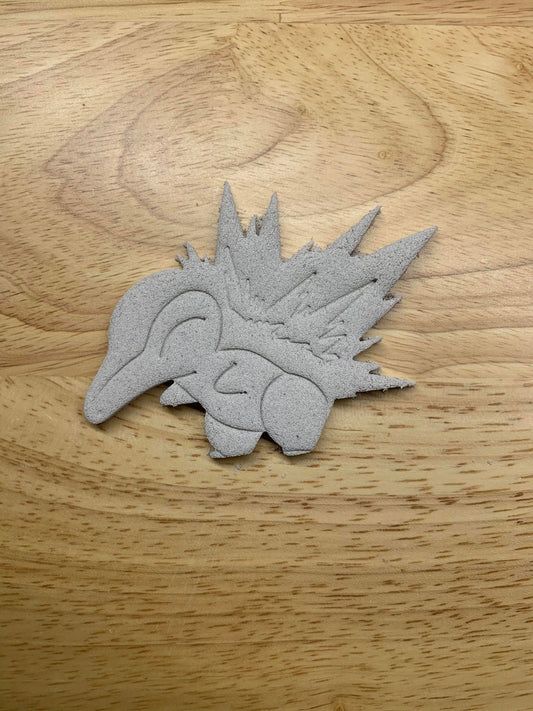 Cyndaquil Pokemon Inspired Cookie Cutter | Senac LLC | polymer clay dough cutter clay shape jewelry cutters