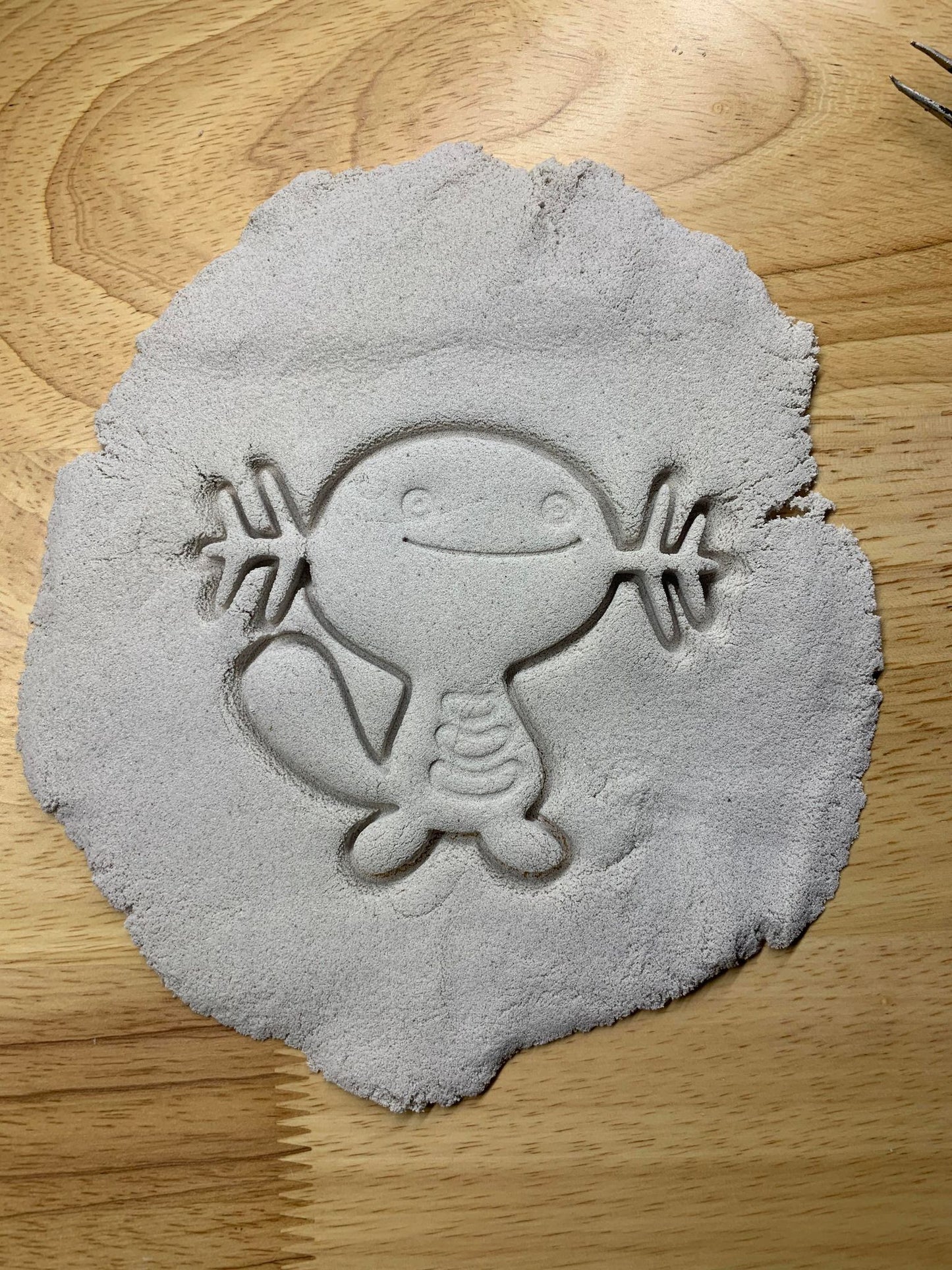 Wooper Pokemon Cookie Cutter #1 | polymer clay dough cutter clay shape jewelry cutters