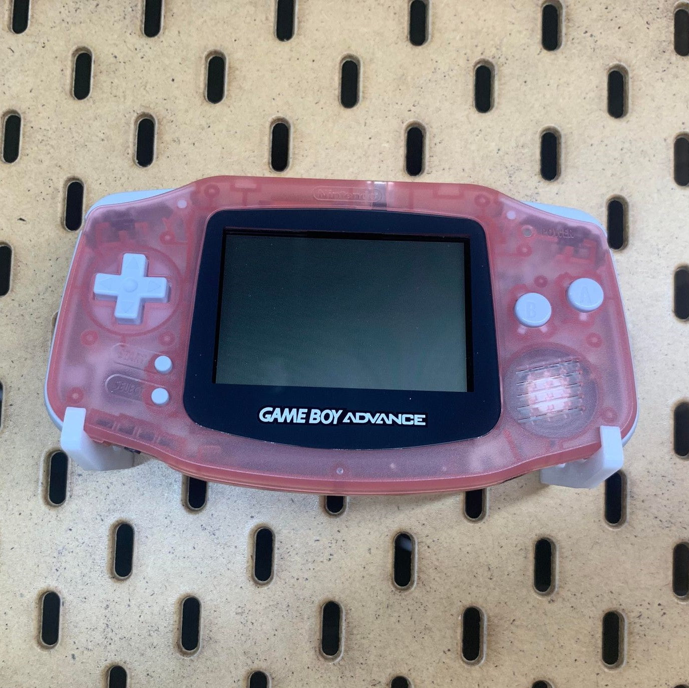 IKEA SKADIS Game Boy Advance (GBA) | Senac LLC | Accessory Mount Pegboard Collecting Pokemon Vintage Retro Game Display Stand Classic