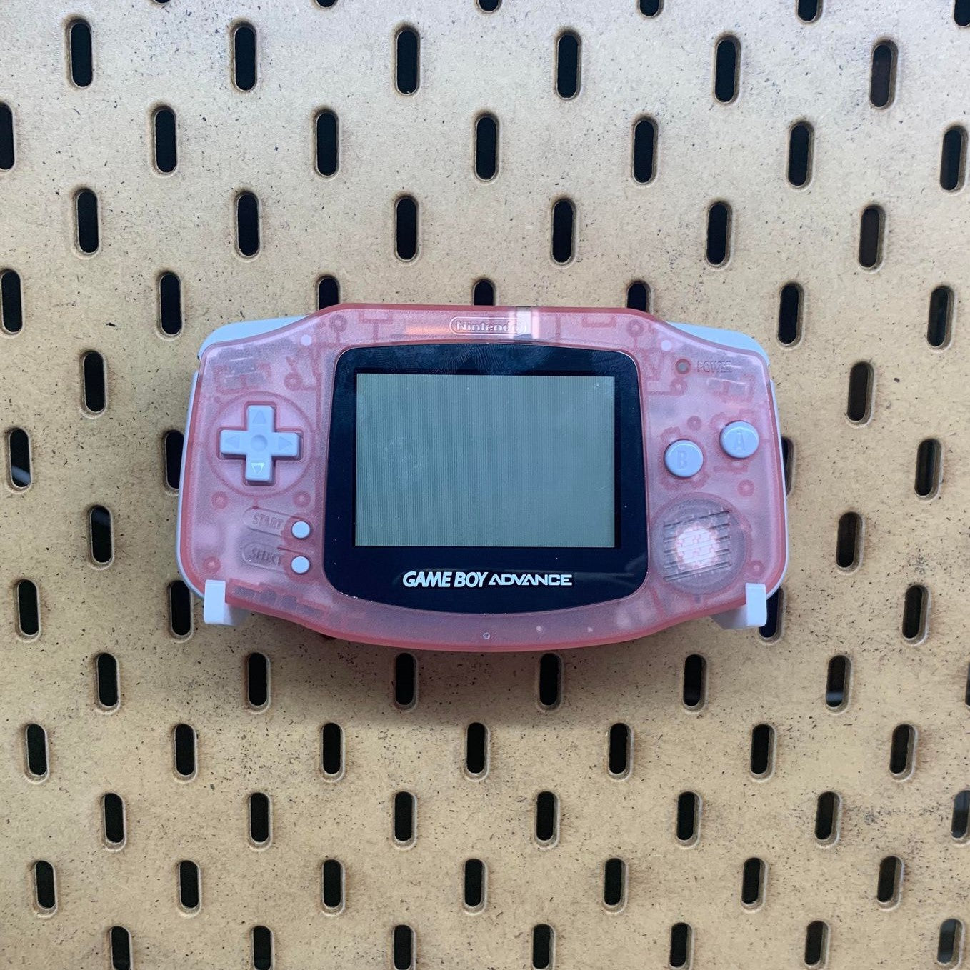 IKEA SKADIS Game Boy Advance (GBA) | Senac LLC | Accessory Mount Pegboard Collecting Pokemon Vintage Retro Game Display Stand Classic