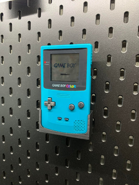 IKEA SKADIS Game Boy Color (GBC) | Senac LLC | Accessory Mount Pegboard Collecting Pokemon Vintage Retro Game Display Stand Classic