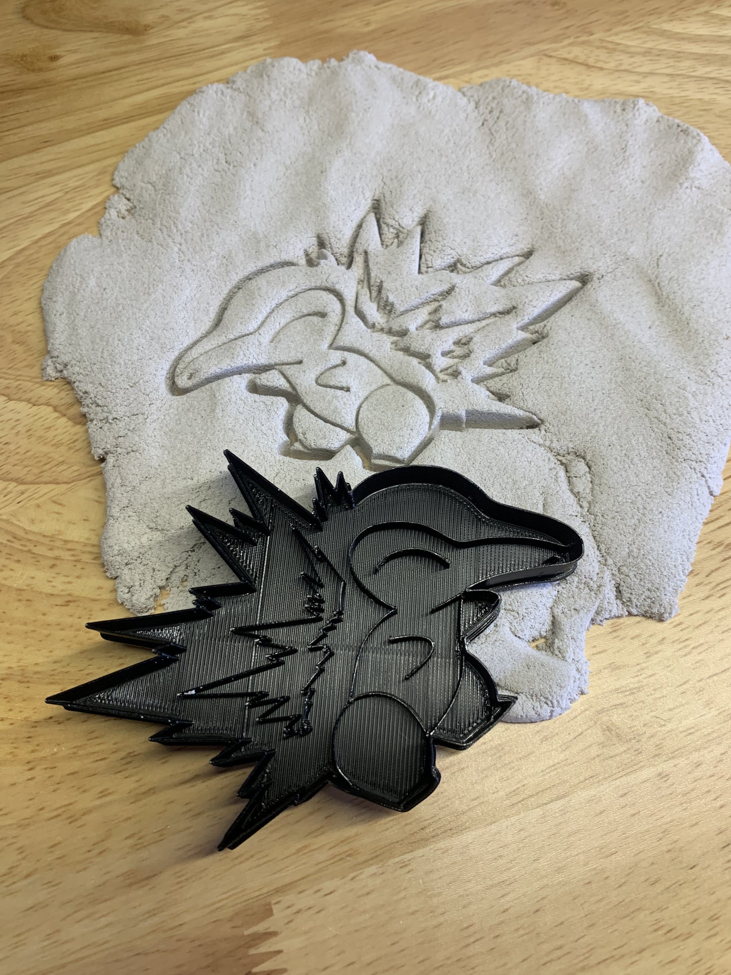 Cyndaquil Pokemon Inspired Cookie Cutter | Senac LLC | polymer clay dough cutter clay shape jewelry cutters