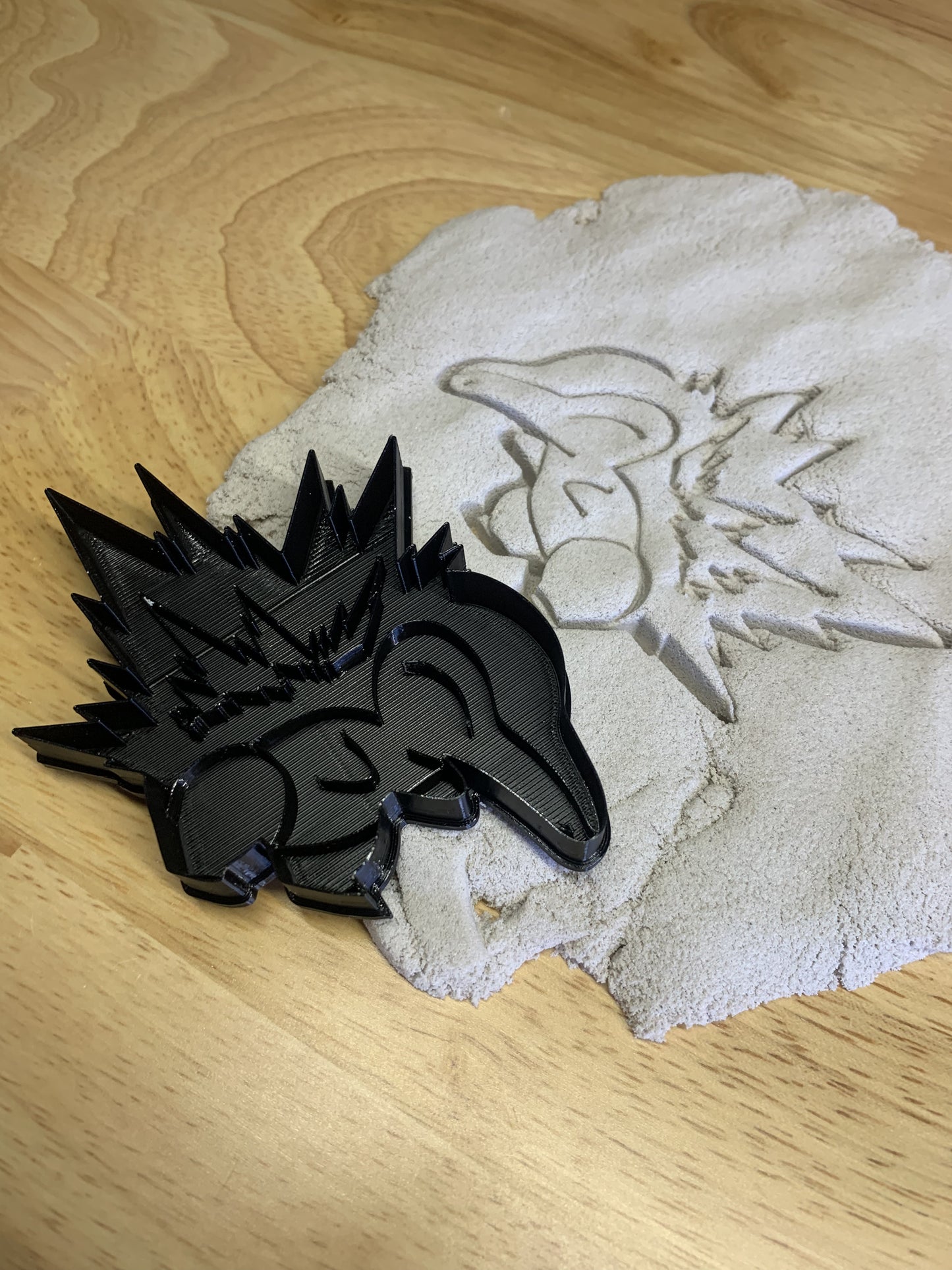 Cyndaquil Pokemon Inspired Cookie Cutter | Senac LLC | polymer clay dough cutter clay shape jewelry cutters
