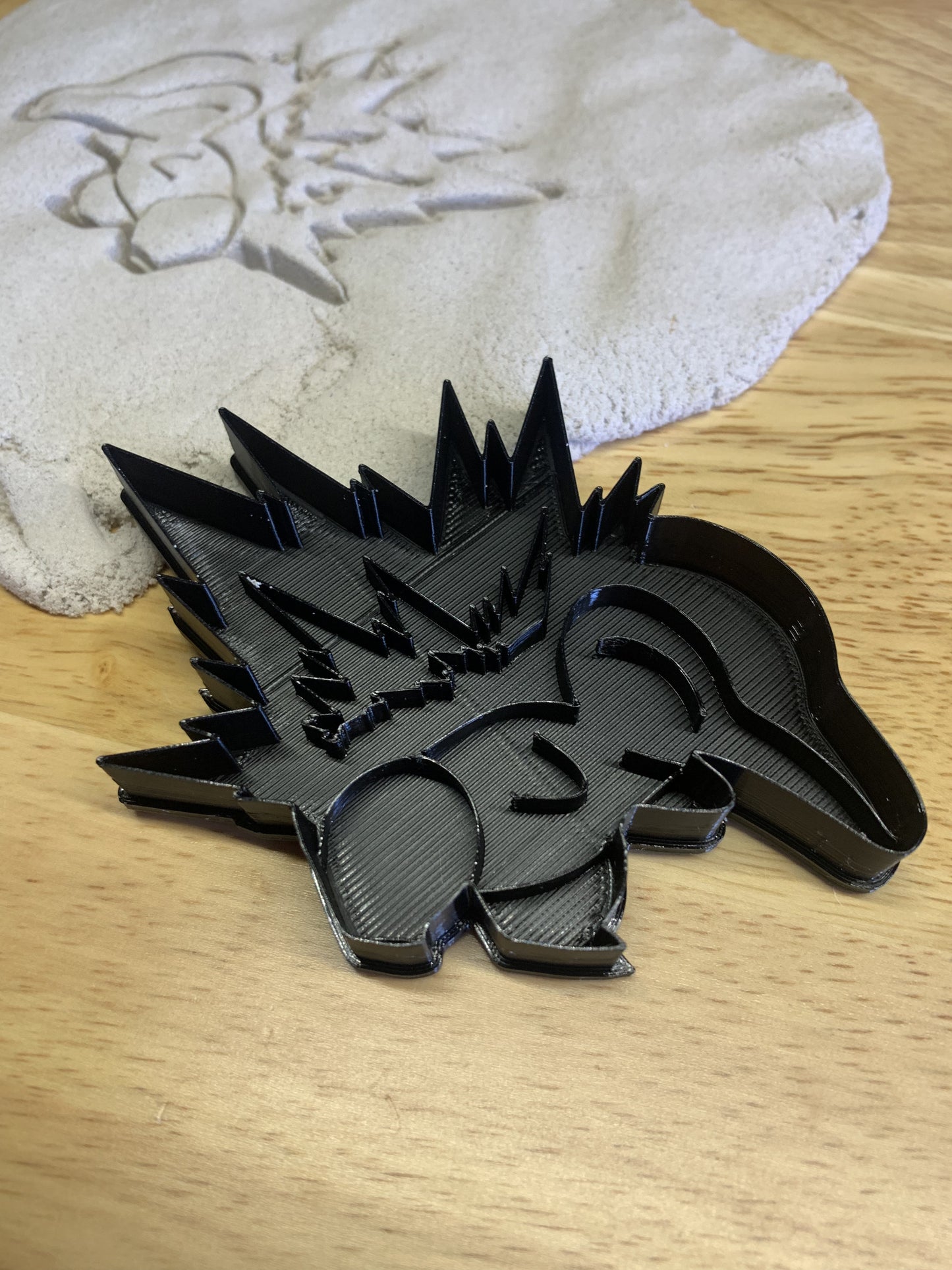Cyndaquil Pokemon Inspired Cookie Cutter | Senac LLC | polymer clay dough cutter clay shape jewelry cutters
