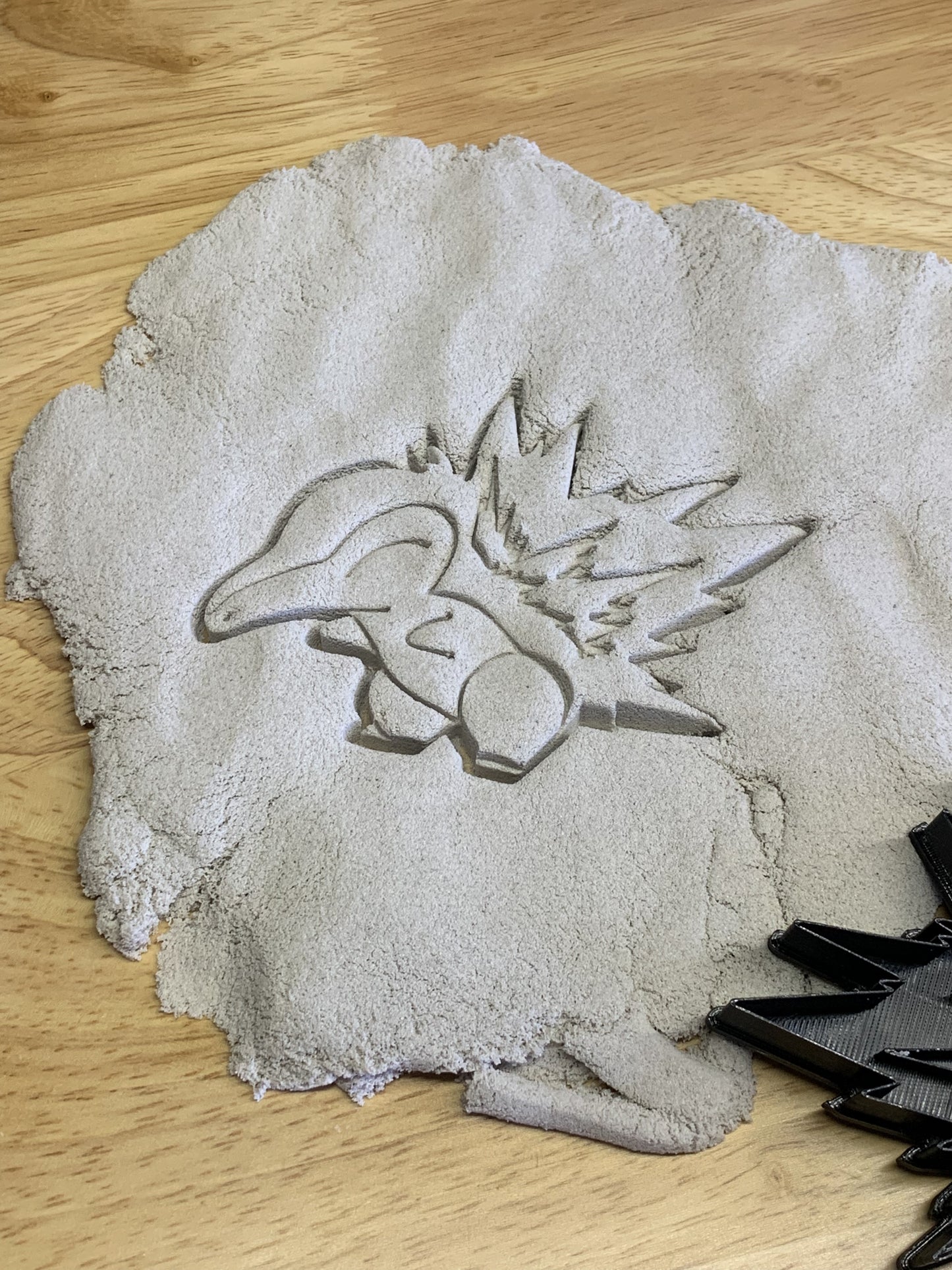 Cyndaquil Pokemon Inspired Cookie Cutter | Senac LLC | polymer clay dough cutter clay shape jewelry cutters