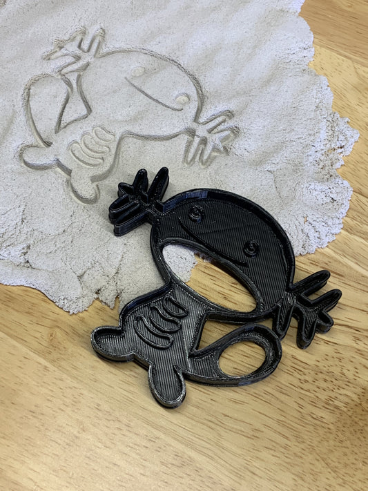 Wooper Pokemon Cookie Cutter #1 | polymer clay dough cutter clay shape jewelry cutters