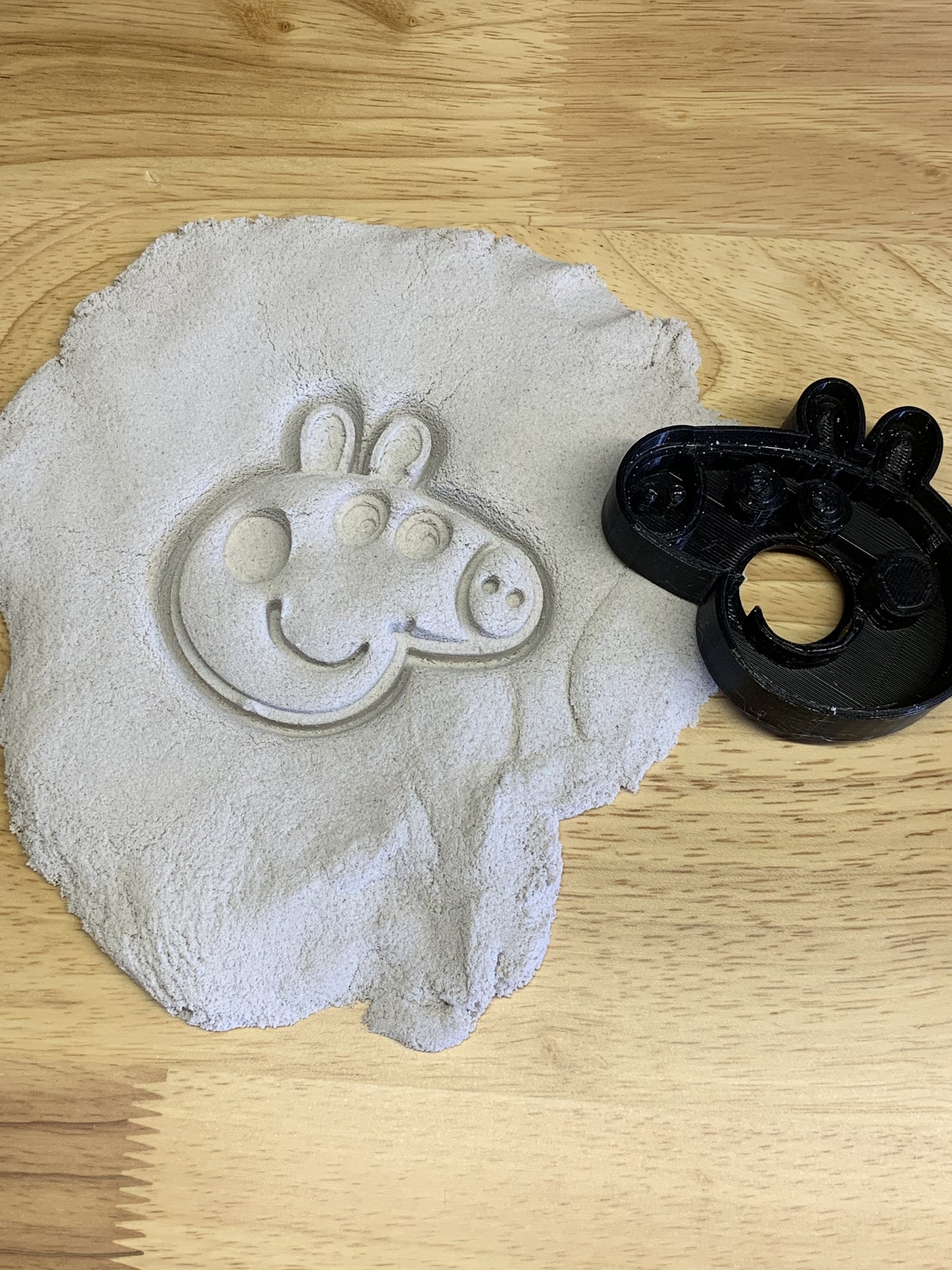 Peppa Pig Inspired Cookie Cutter | Senac LLC | polymer clay dough cutter clay shape jewelry cutters