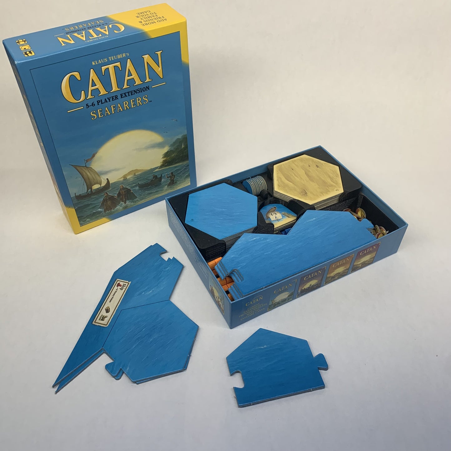 Seafarers Catan Organizer Set | Senac LLC | Compatible with Catan Seafarers Expansion + 5-6 Player Seafarers Extension | Strategy Board Game