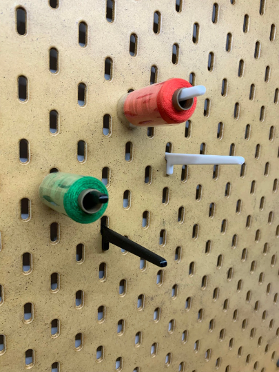 2 Pack | SKADIS Overlock Yarn Holder | Senac LLC | Larger Spool Yarn Horizontal
