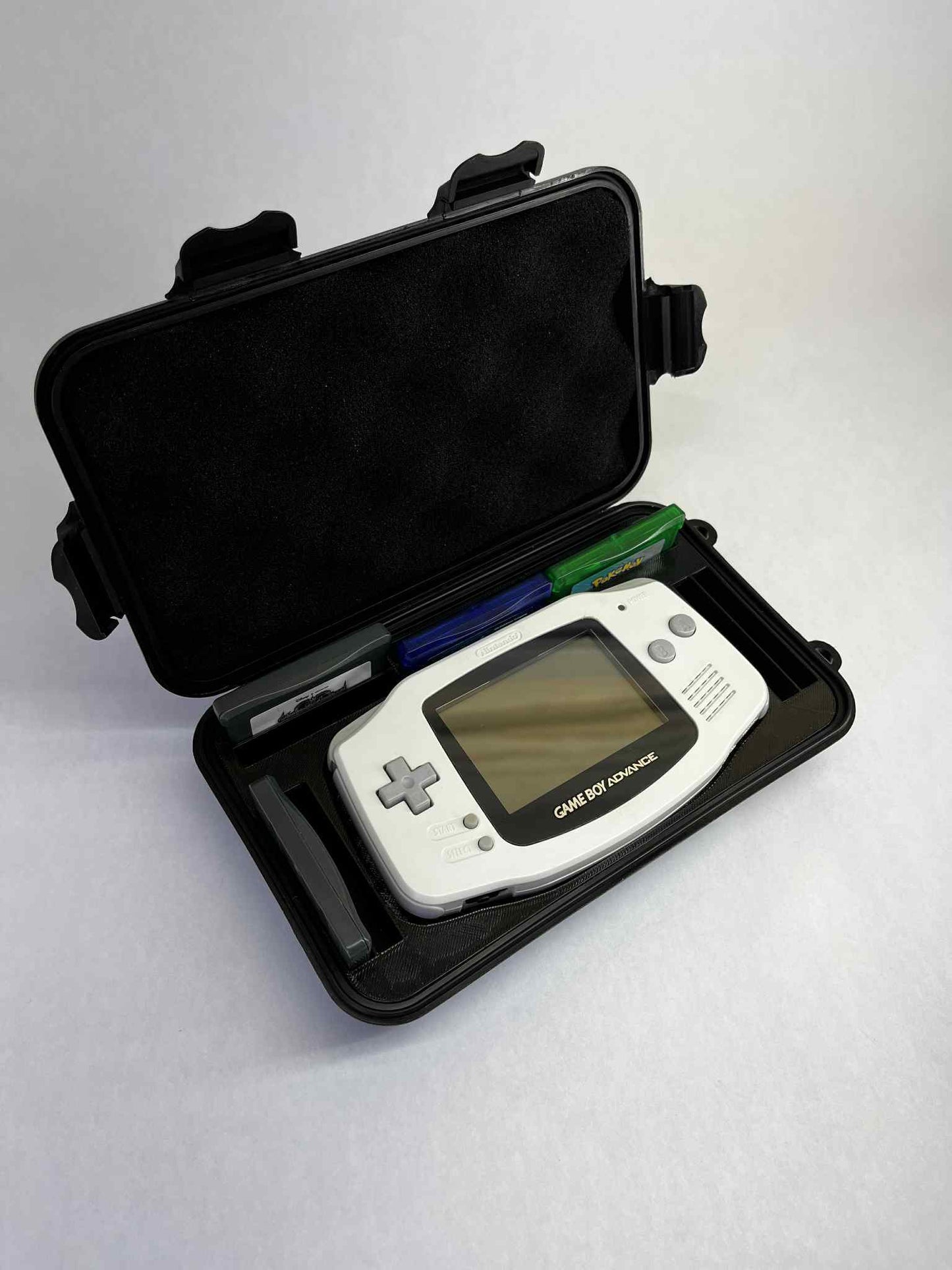 Protective Game Boy Advance Carrying Case – Holds 13 Games (11 GBA + 2 GB/GBC) – Compact & Shock-Absorbing Storage by SENAC LLC