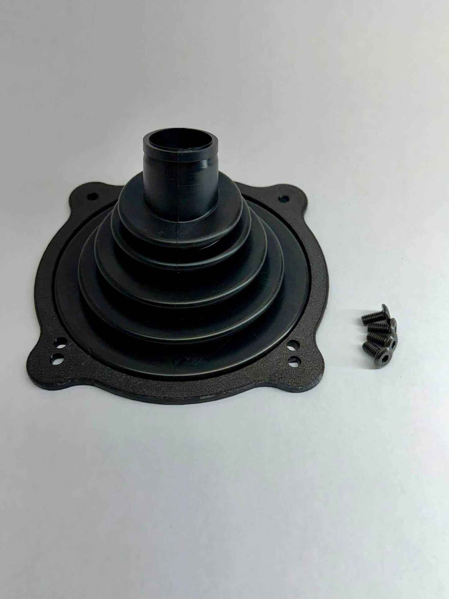 89-98 240SX S13/S14 Silvia Lower Shift Boot Ring Retainer – ABS OEM Replacement, 4 Bolts Included