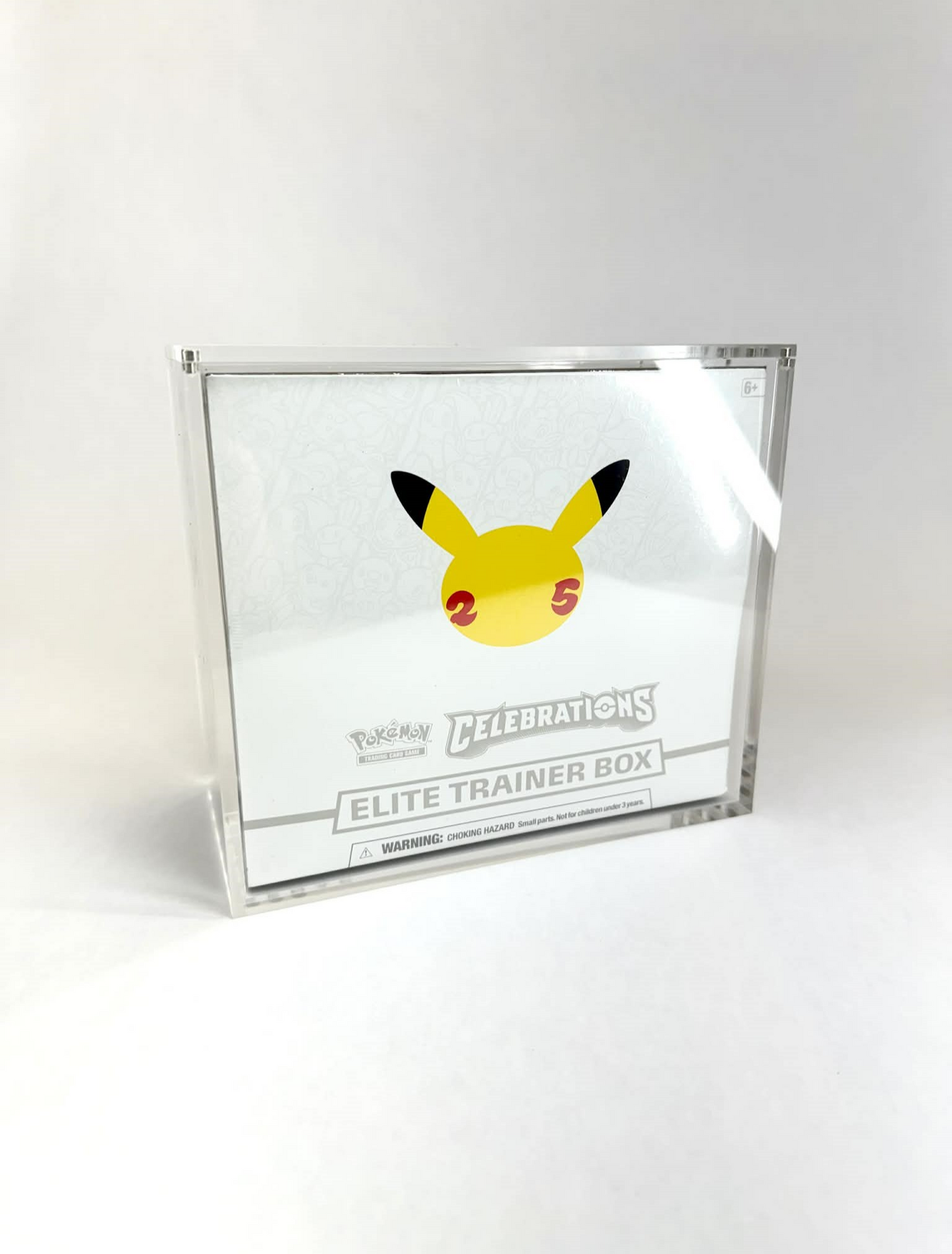 Elite Trainer Box Acrylic Case | Premium UV Resistant Display Case with 8 Magnet Closure