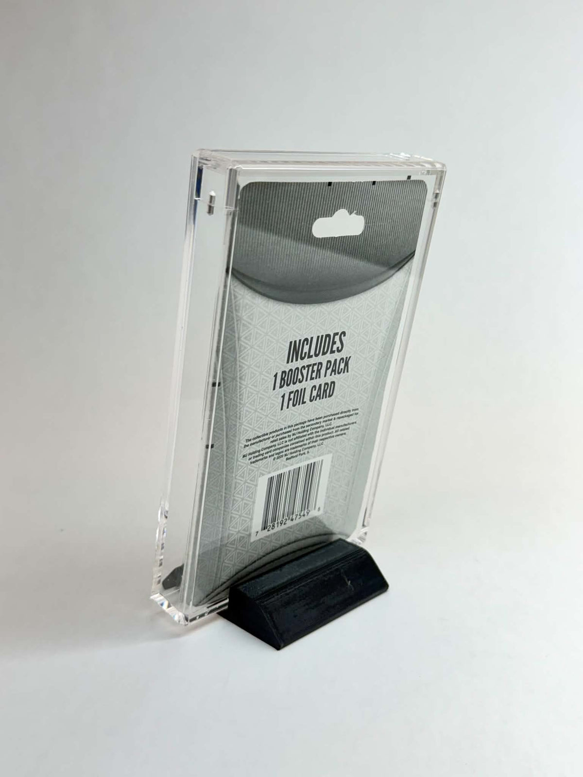 Acrylic Display Case FOR Pokémon 3rd Party Blister | 1 Pack + 1 Promo | Evolving Skies Unbroken Bonds Dragon Majesty | Stand Included