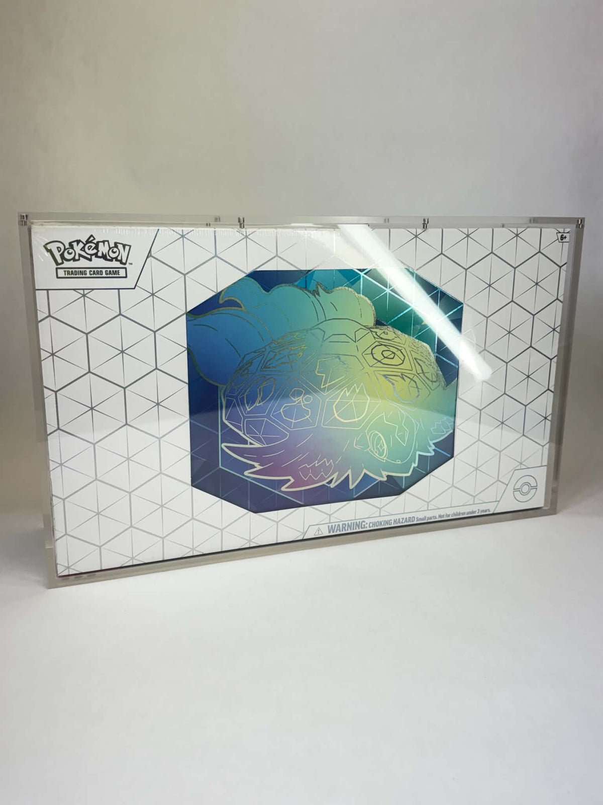 Acrylic Display Case FOR Pokémon Terapagos ex Ultra-Premium Collection | 2024 Scarlet Violet UPC | 8-Magnet Lid | Premium Sealed Collector Protector