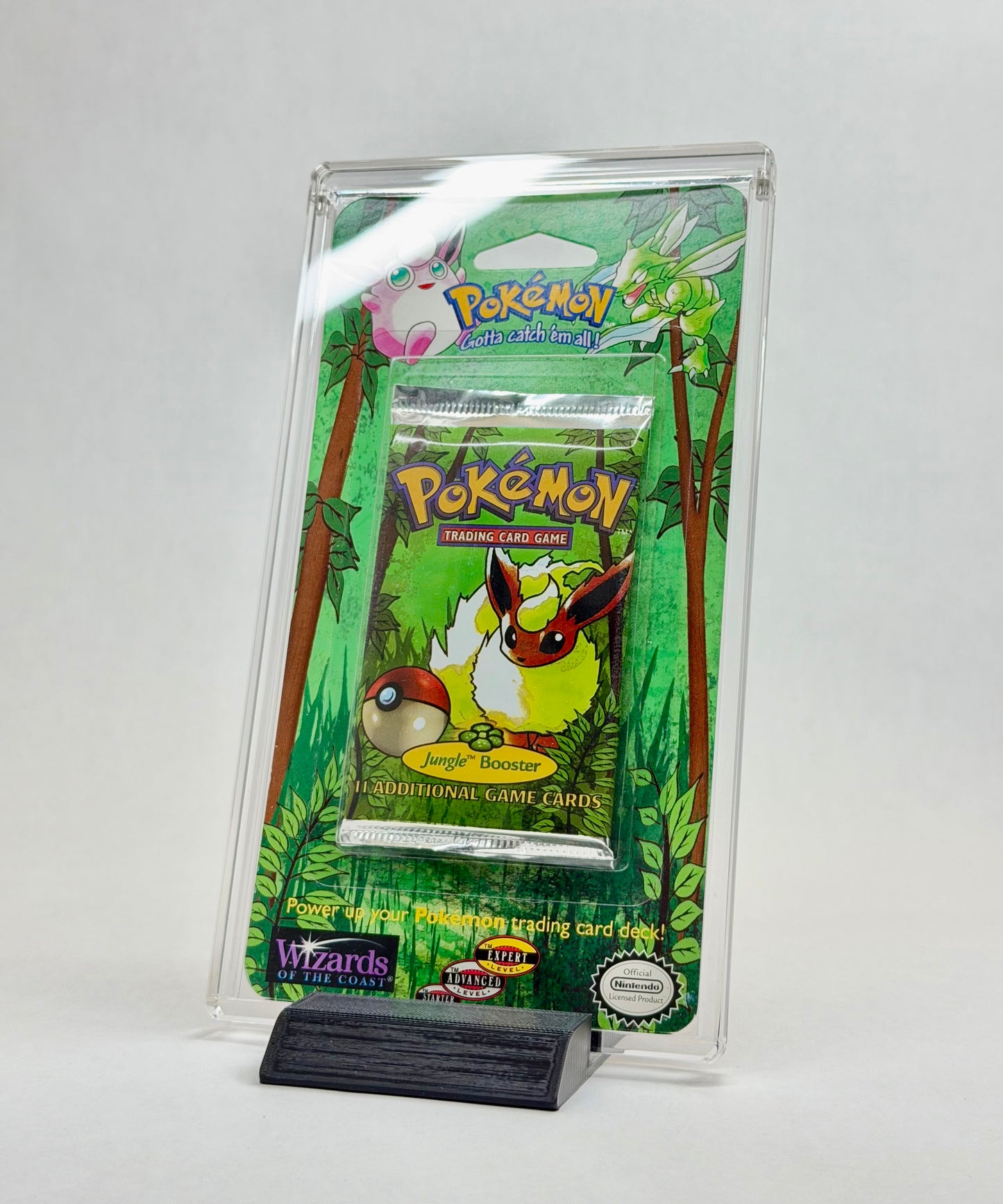 WOTC Pokemon Acrylic Case Blister Pack Display Protection Sealed Collecting