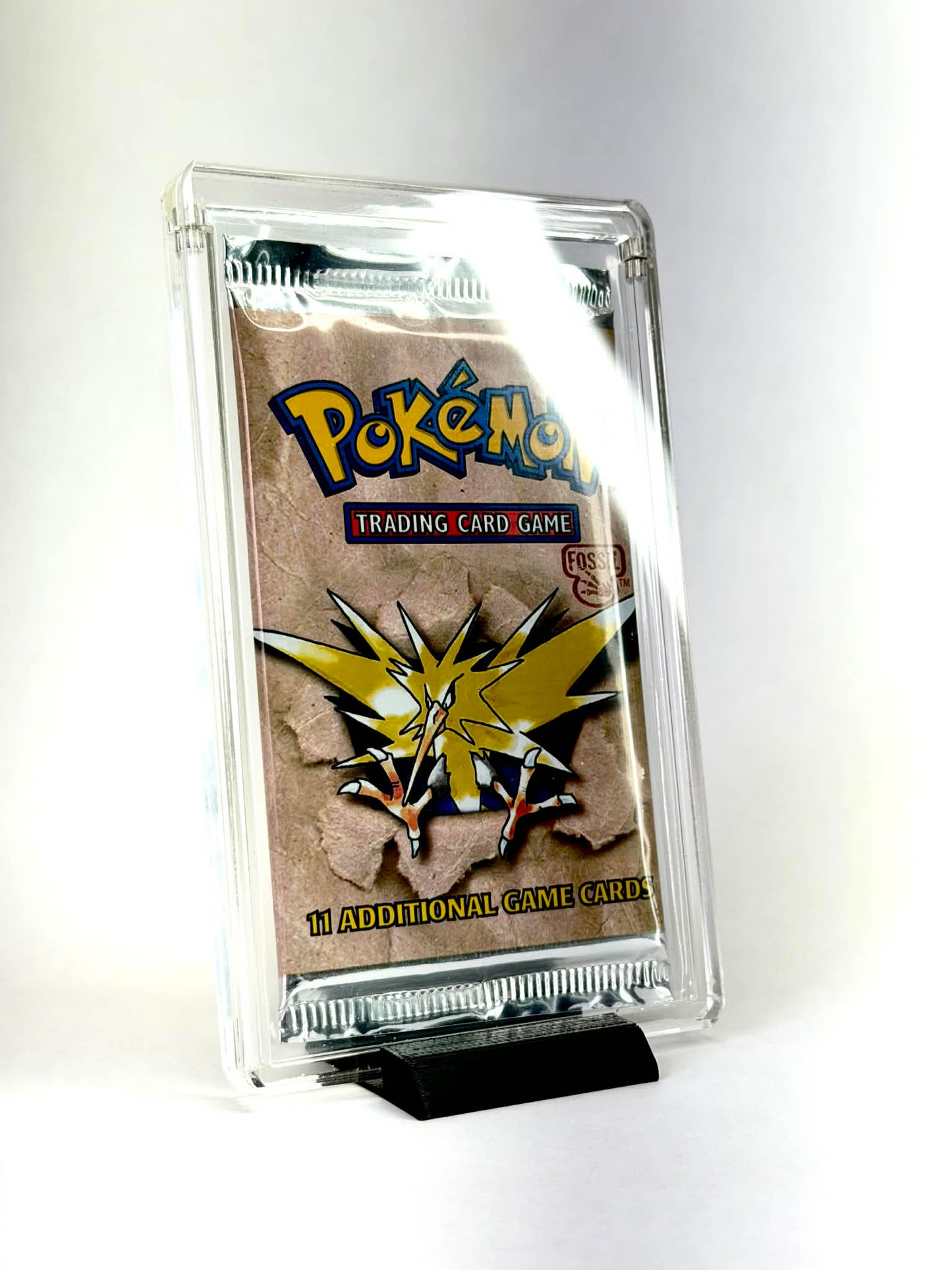 Premium Acrylic Cases for Pokémon Loose Packs | Superior Protection & Display | Single Display Protection Sealed Collecting