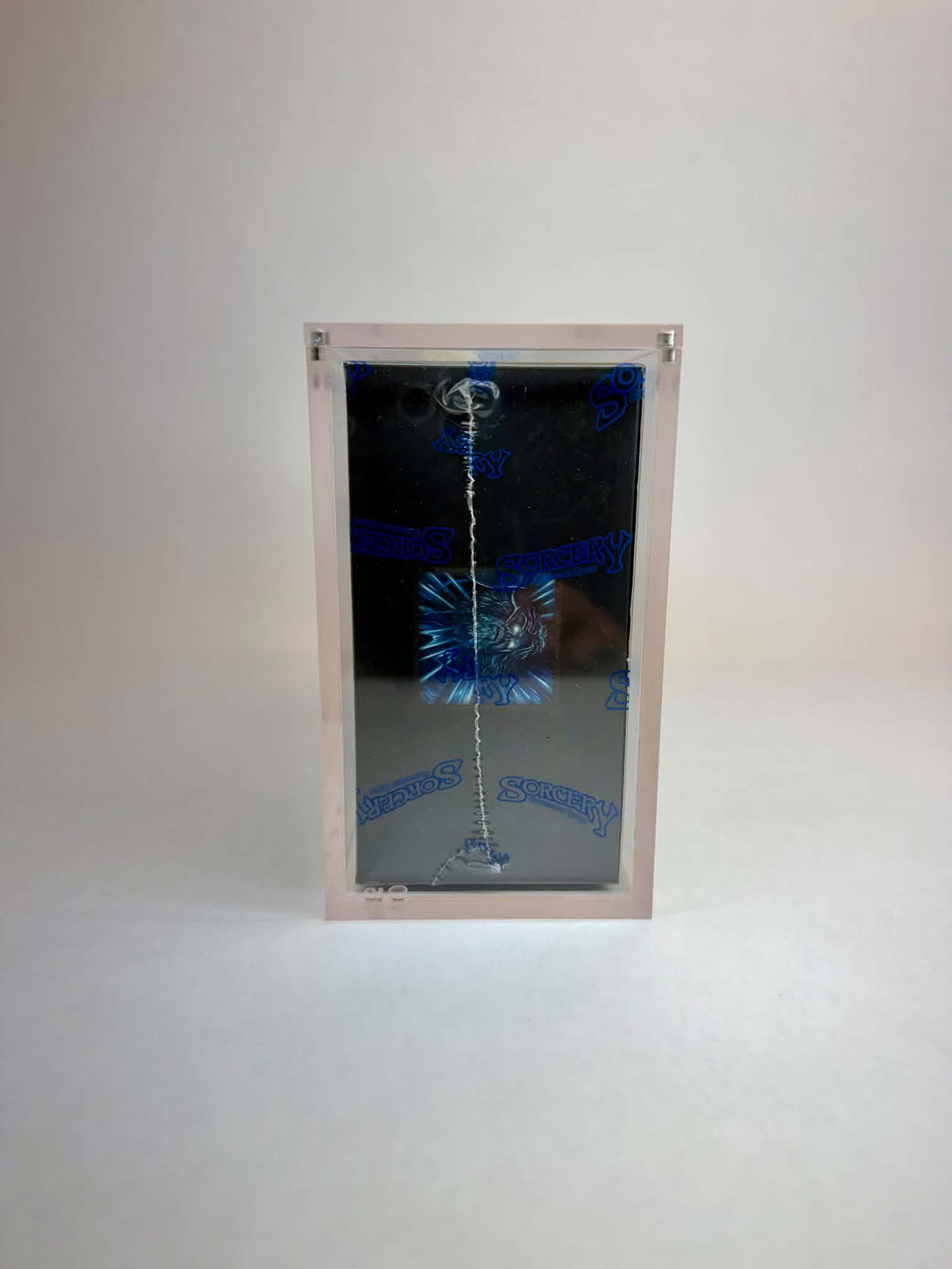 Acrylic Display Case FOR Sorcery Contested Realm Booster Box | Fits Alpha & Beta | 4-Magnet Lid | UV Protective Sealed Collector
