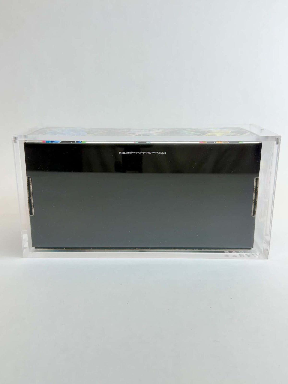 Acrylic Display Case FOR Pokémon Prismatic Evolutions Surprise Box | Eevee Eeveelutions | 6-Magnet Lid | Sealed Collector Protector