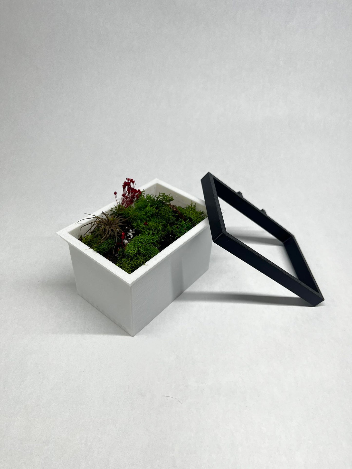 IKEA SKADIS Planter Box | Senac LLC | Accessory Mount Pegboard Plants  Display Stand