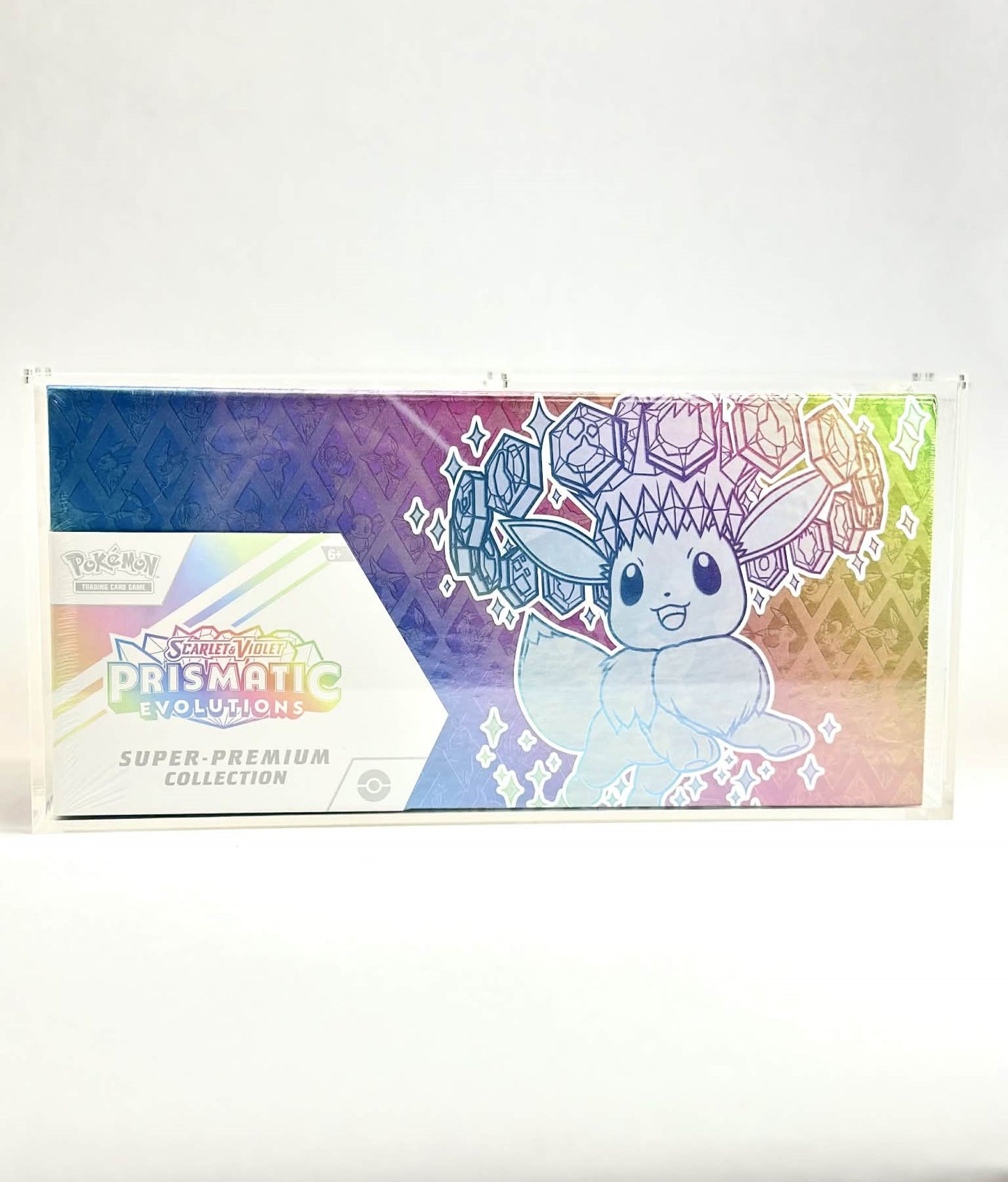 Pokémon Prismatic Special Collection (SPC) Acrylic Case | Premium Display & Protection for Sealed Boxes