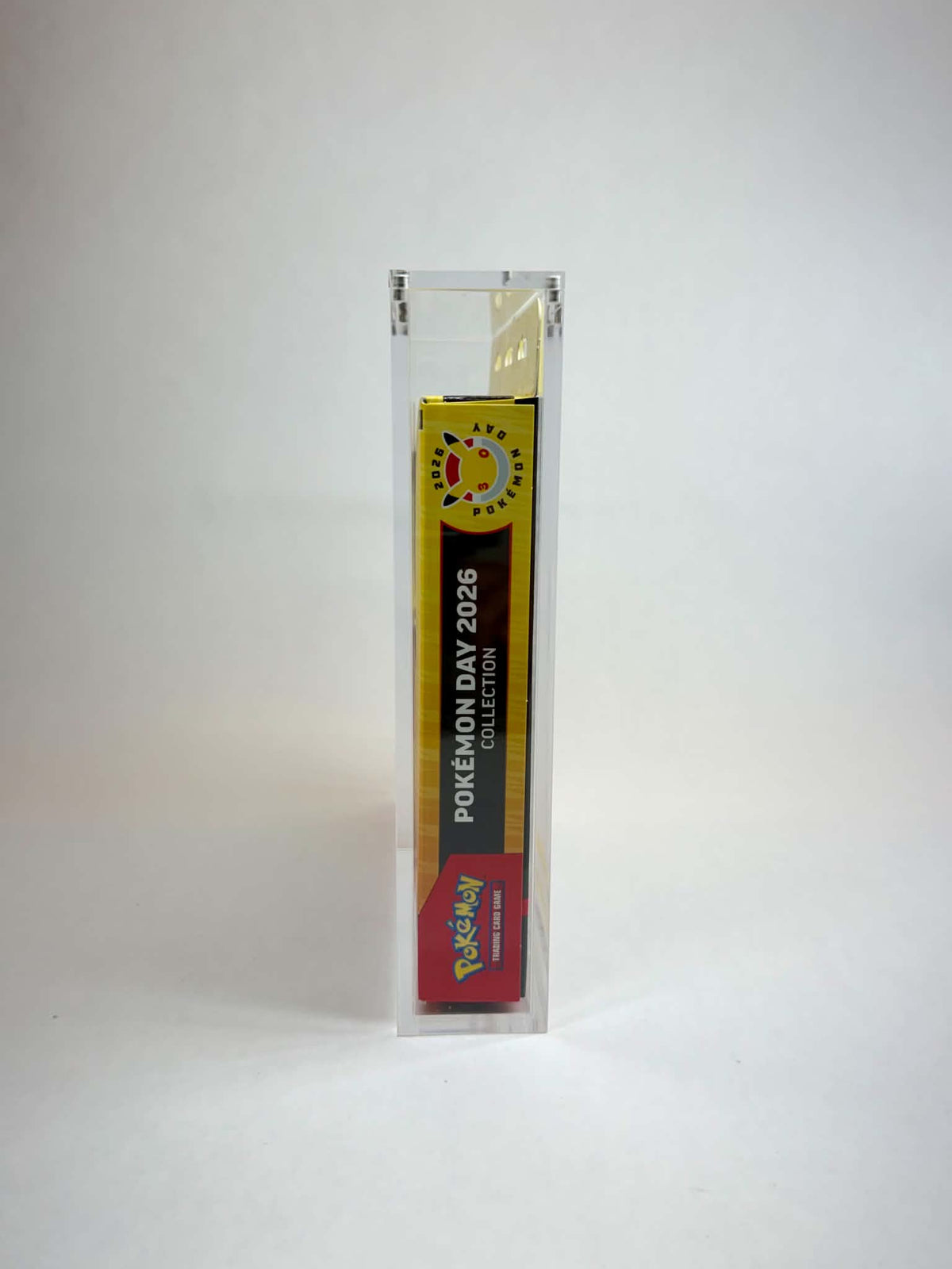 Acrylic Display Case FOR Pokémon Day 2026 Collection | 30th Anniversary Pikachu | 6-Magnet Lid | UV Protective Sealed Collector