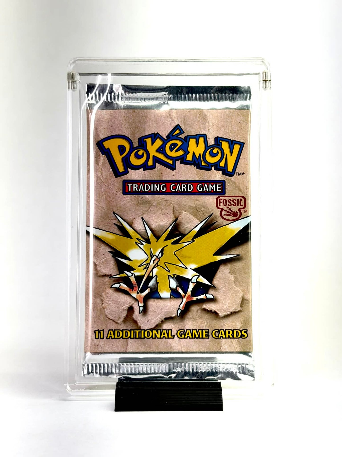 Premium Acrylic Cases for Pokémon Loose Packs | Superior Protection & Display | Single Display Protection Sealed Collecting
